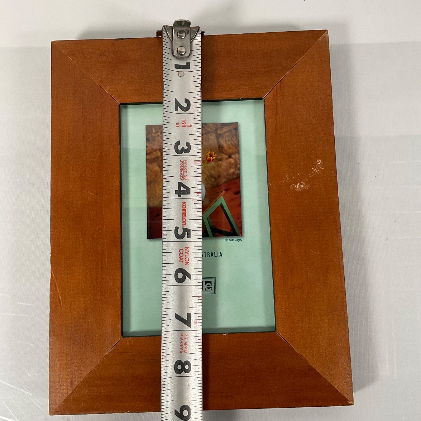 Profile Australia Brown Tabletop Picture Frame 4 x 6 in - Image 8