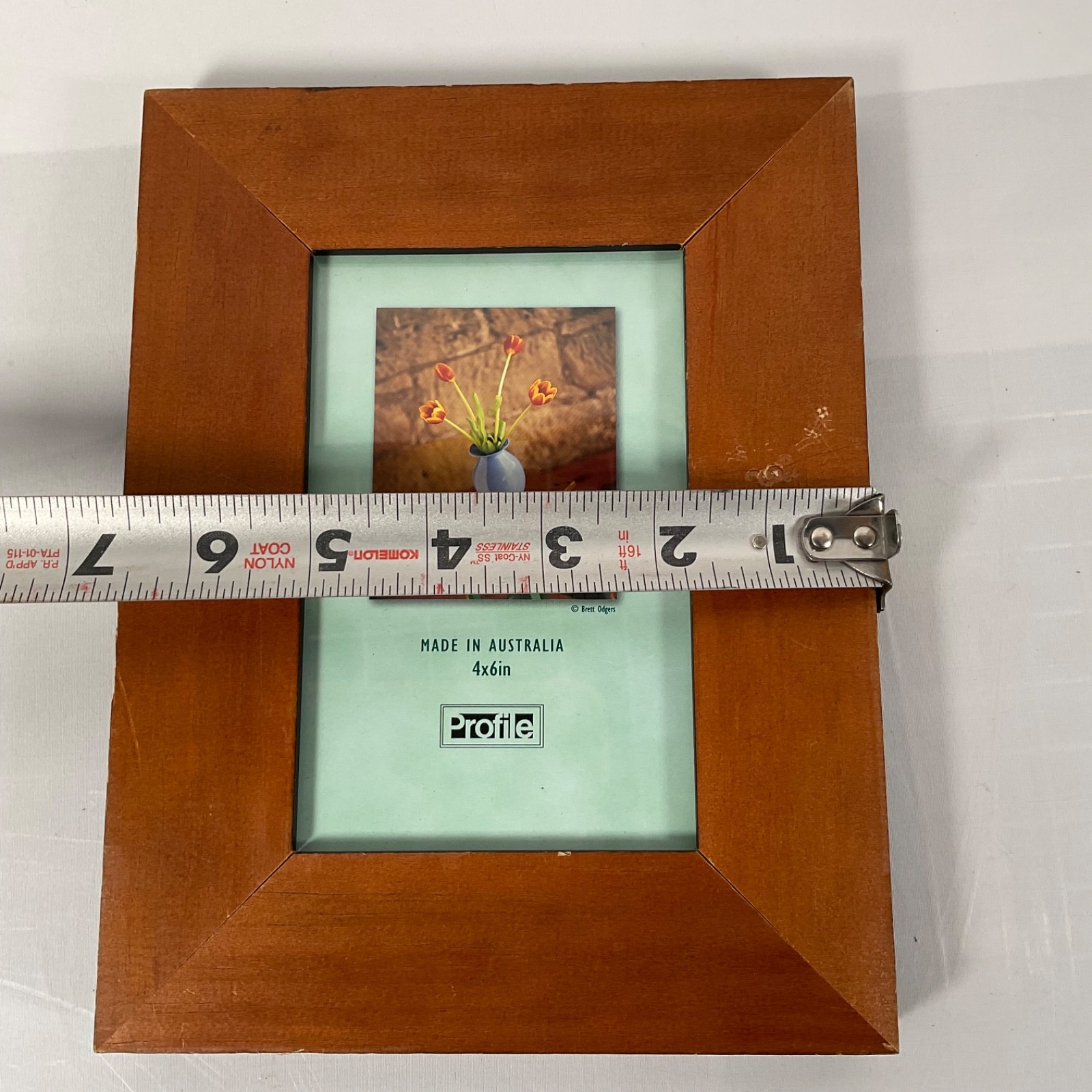 Profile Australia Brown Tabletop Picture Frame 4 x 6 in - Image 9