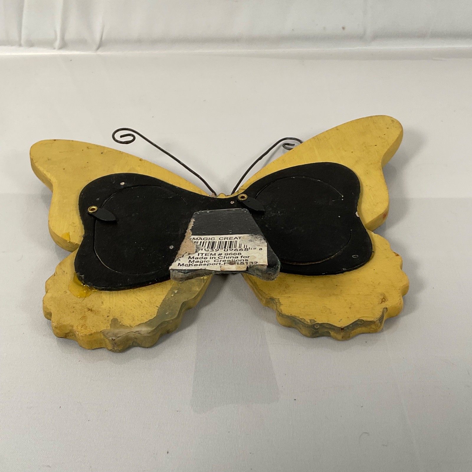 Magic Creations Butterfly Double Photo Frame 2x3 Orange Black 8 in - Image 5