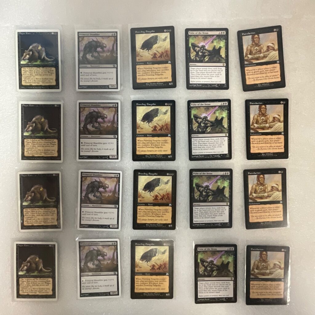 MTG Magic the Gathering Lot of 20 Mixed Sets Pangolin Rats Rare - Image 1