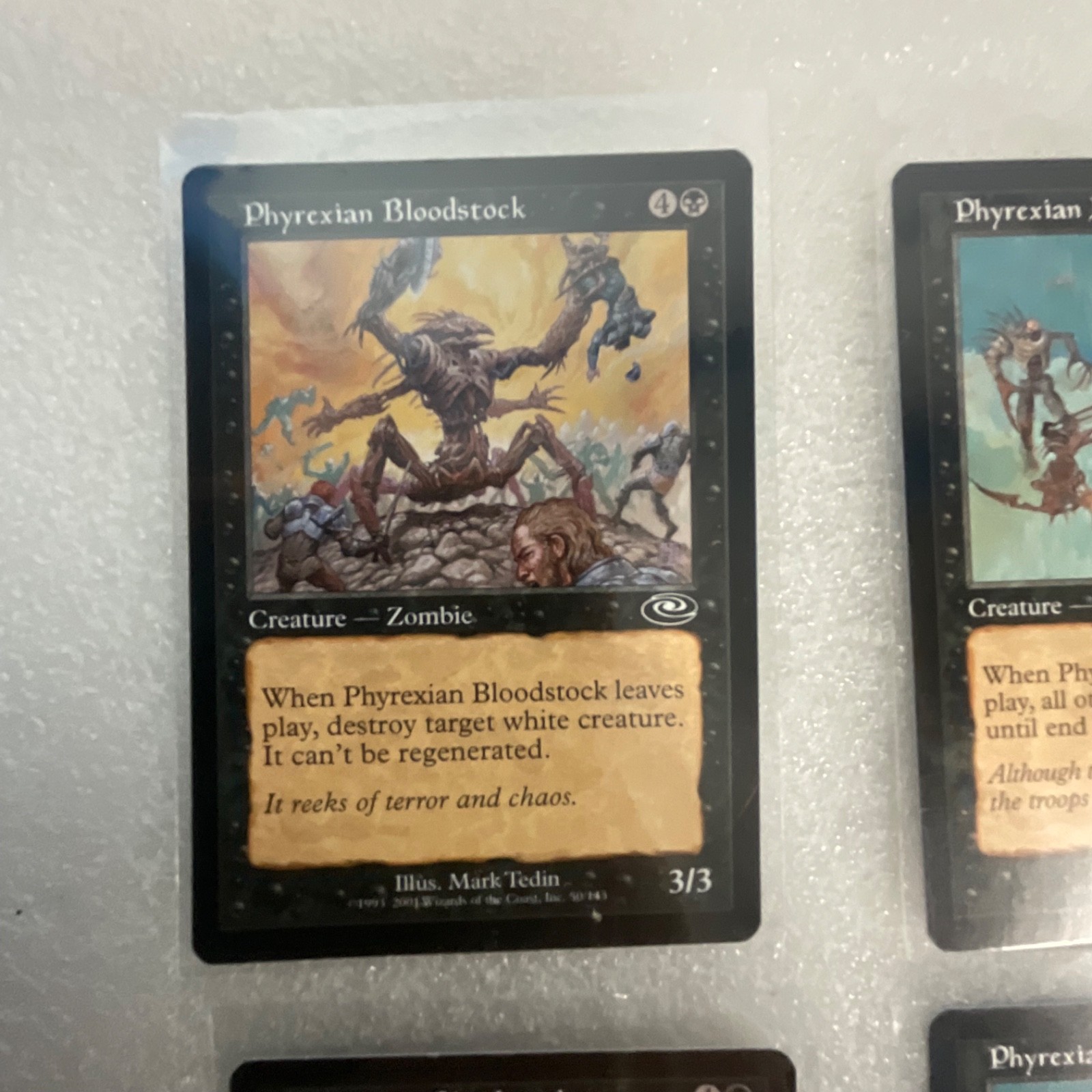 MTG Lot of 20 Black Mixed Sets Planeshift Nemesis Revised - Image 3