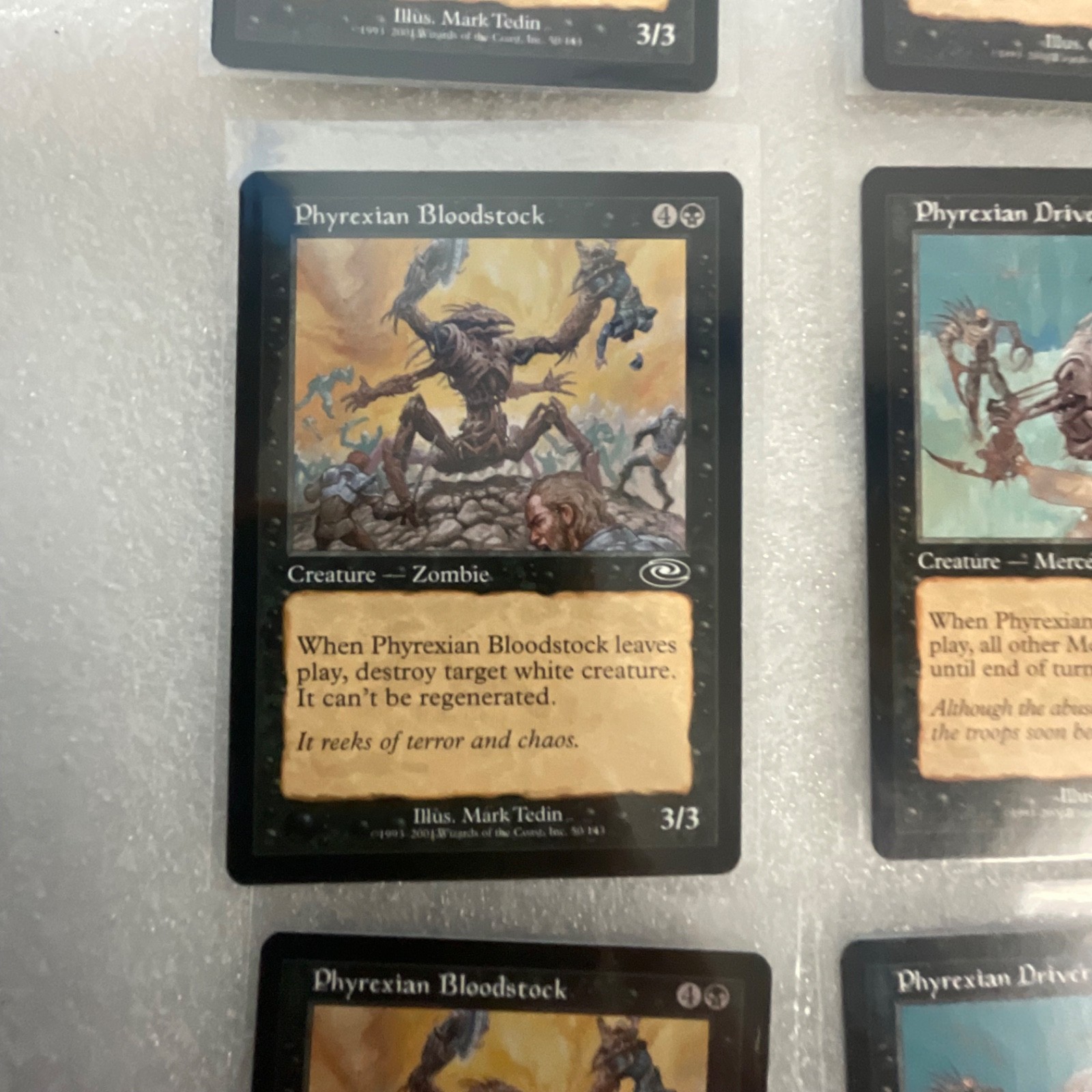 MTG Lot of 20 Black Mixed Sets Planeshift Nemesis Revised - Image 4