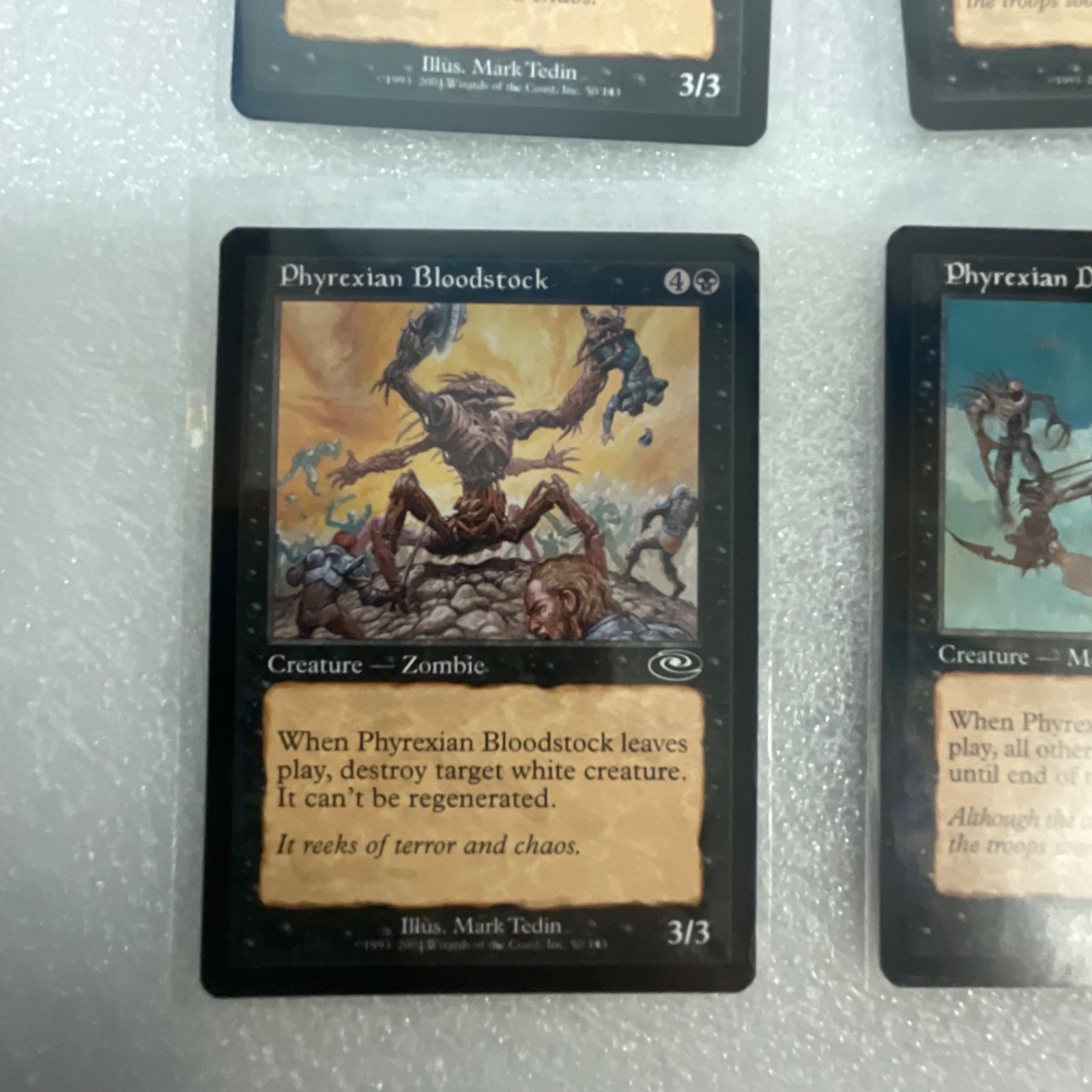 MTG Lot of 20 Black Mixed Sets Planeshift Nemesis Revised - Image 6