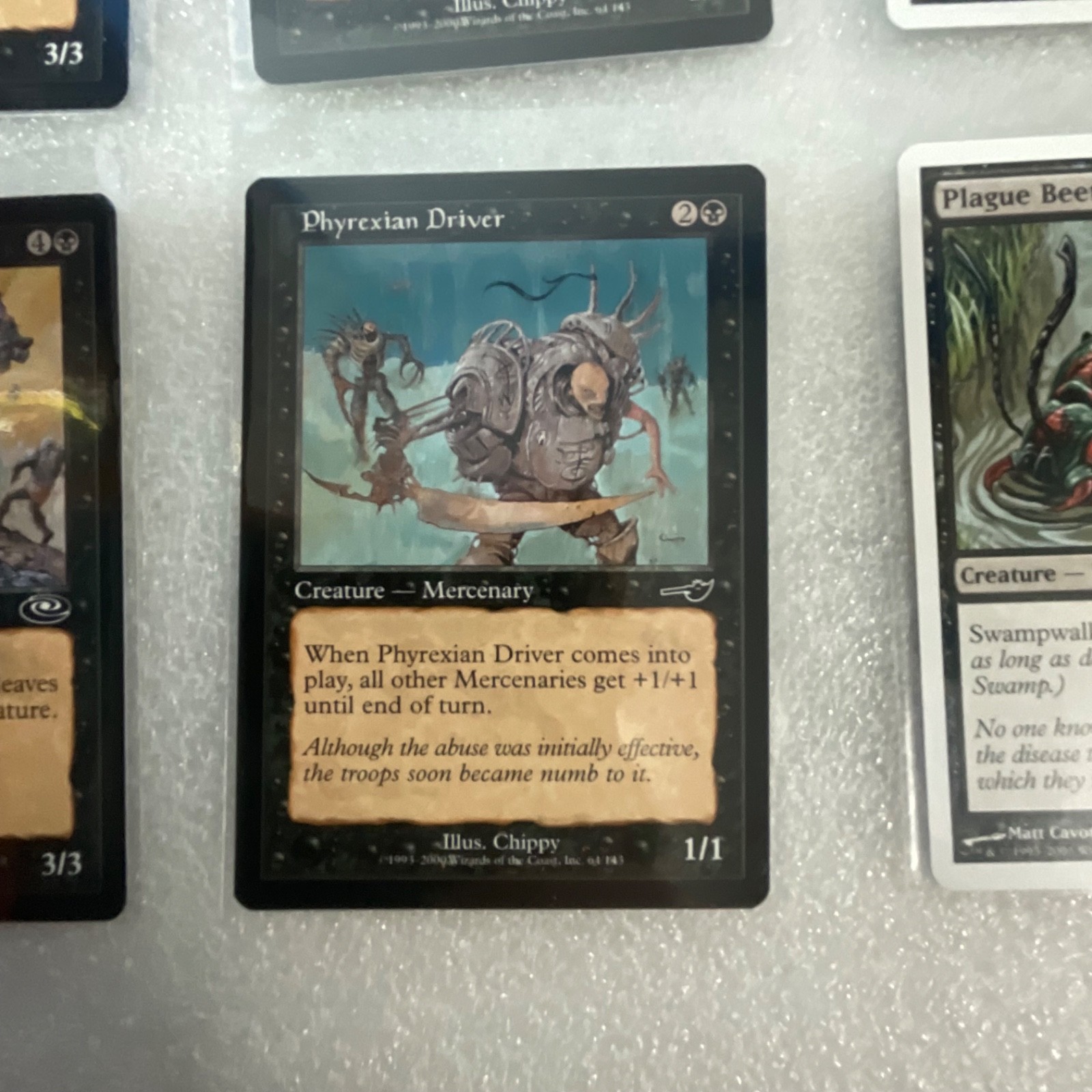 MTG Lot of 20 Black Mixed Sets Planeshift Nemesis Revised - Image 7