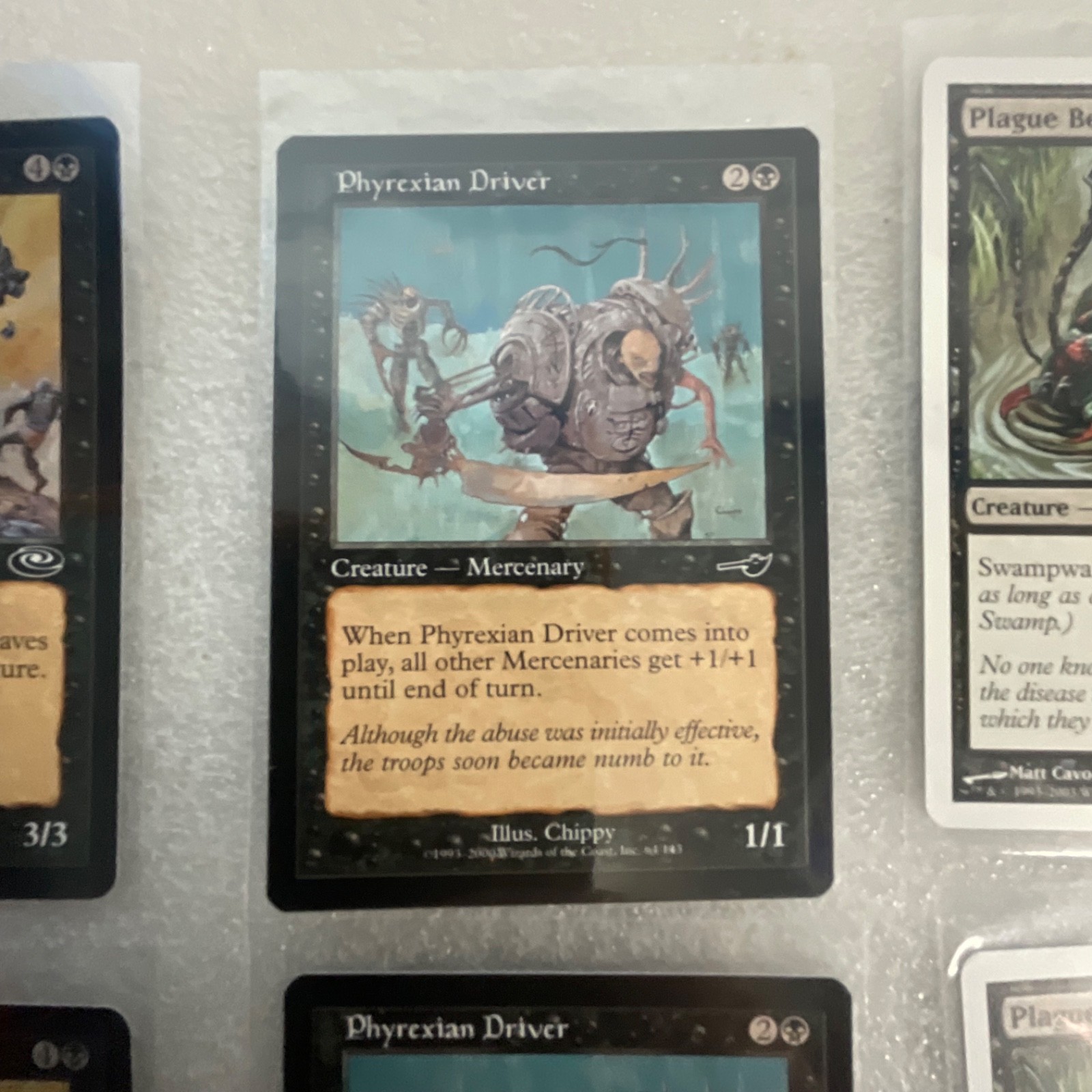 MTG Lot of 20 Black Mixed Sets Planeshift Nemesis Revised - Image 10