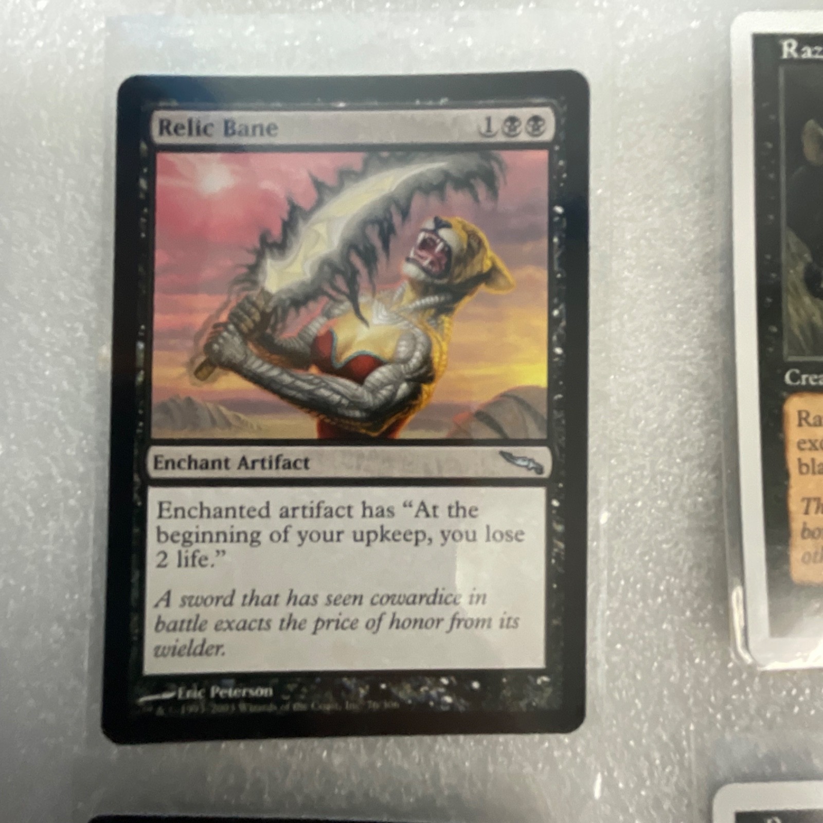 MTG Lot of 20 Black Mixed 3ED 7ED MRD MMQ INV Relic Bane - Image 5