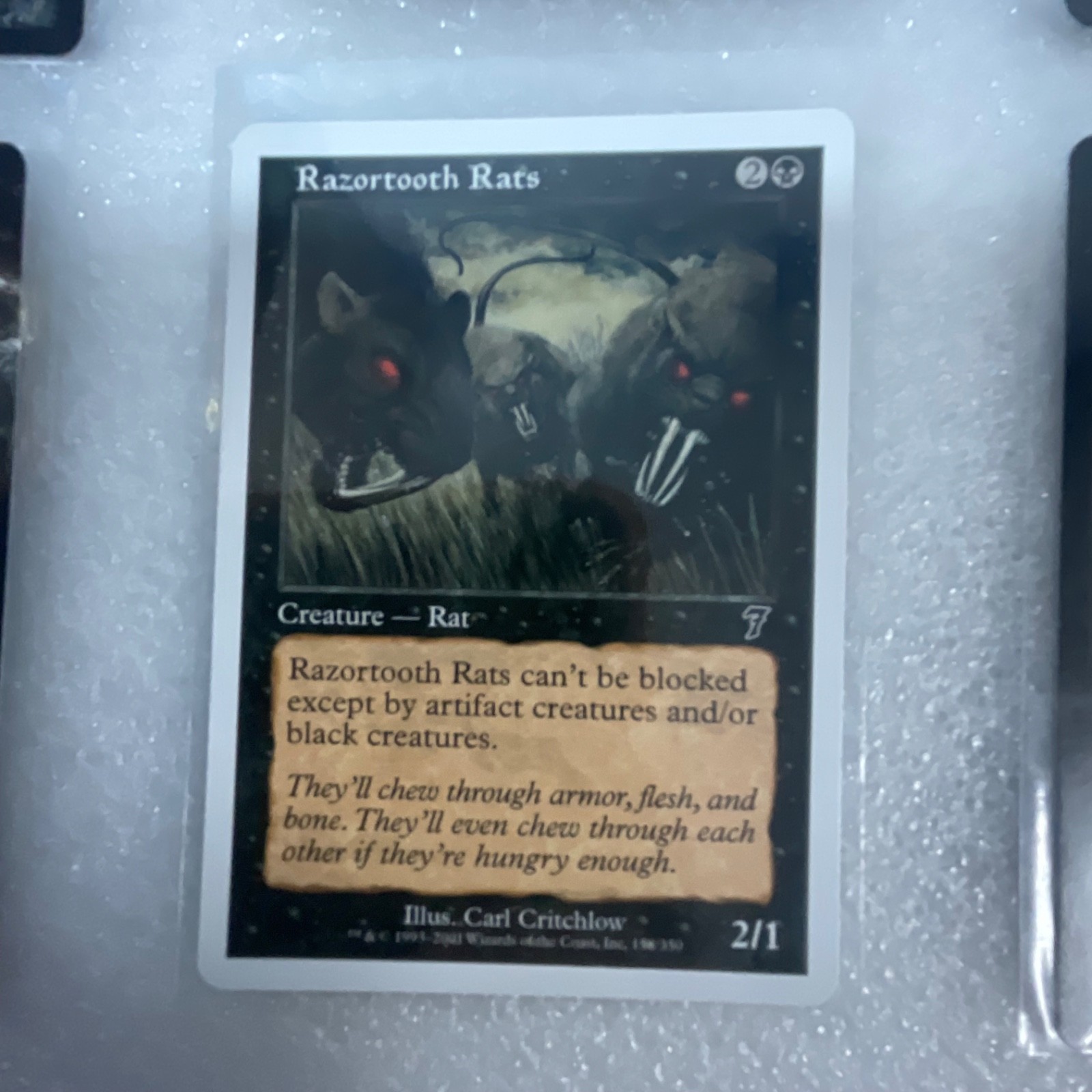 MTG Lot of 20 Black Mixed 3ED 7ED MRD MMQ INV Relic Bane - Image 7