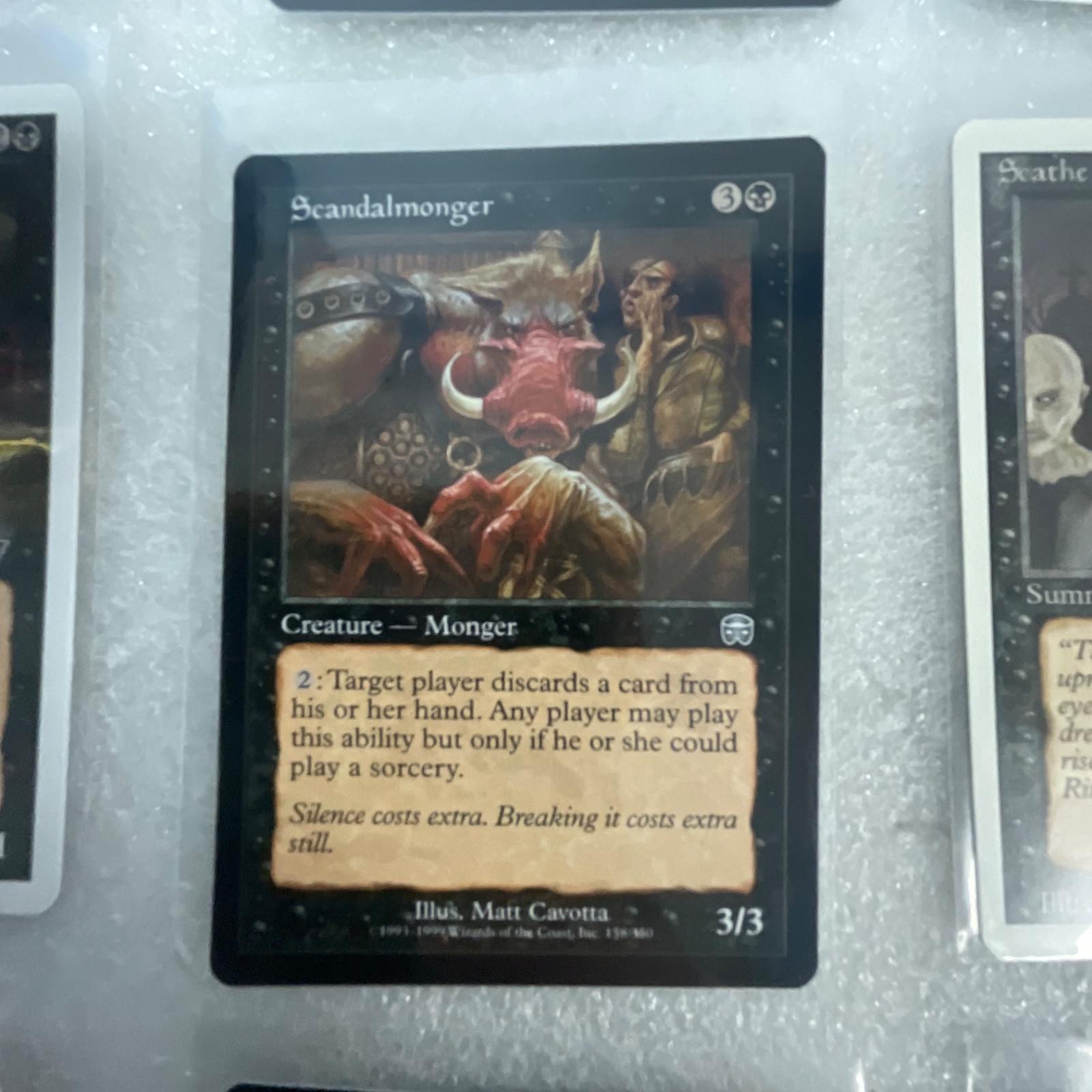 MTG Lot of 20 Black Mixed 3ED 7ED MRD MMQ INV Relic Bane - Image 13
