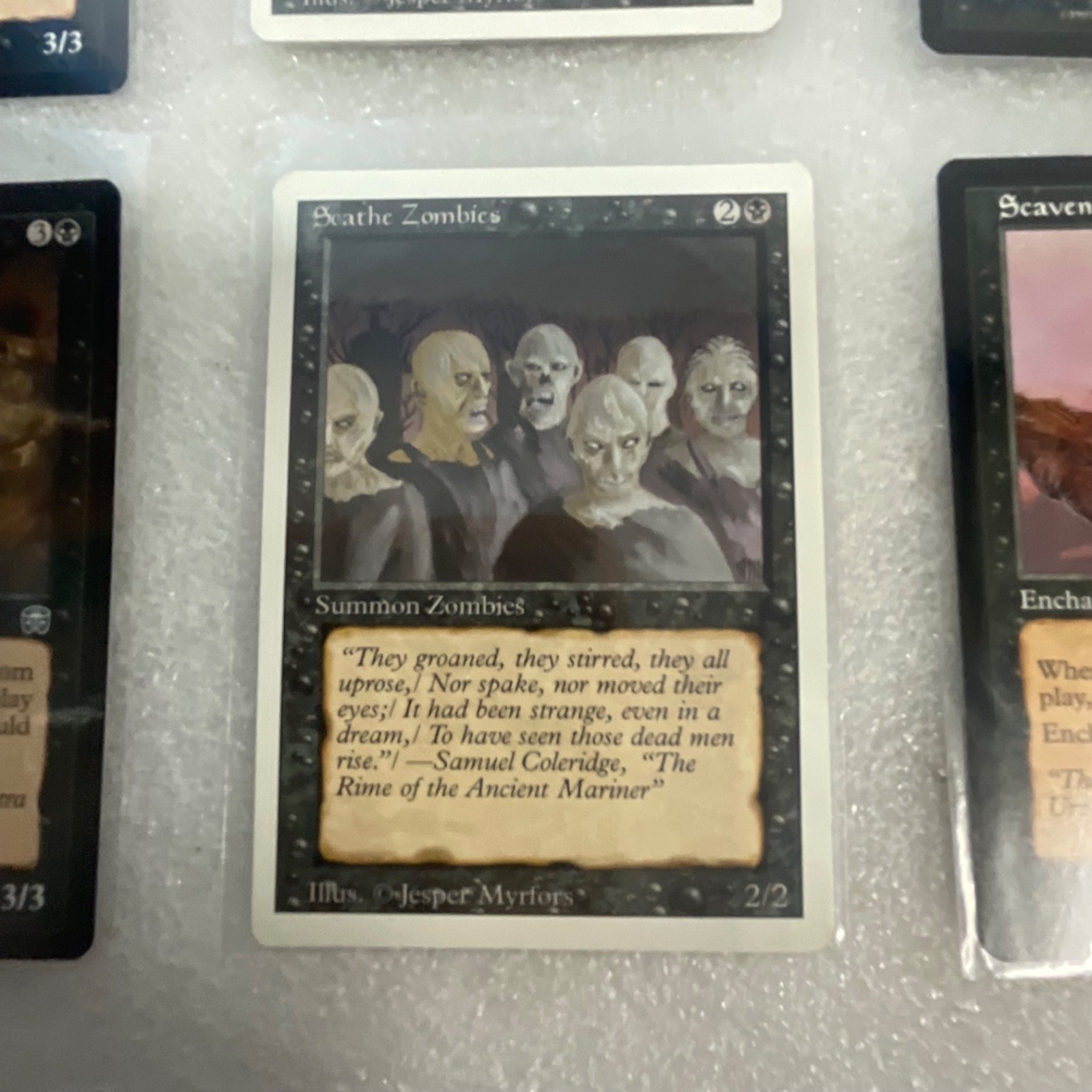 MTG Lot of 20 Black Mixed 3ED 7ED MRD MMQ INV Relic Bane - Image 15