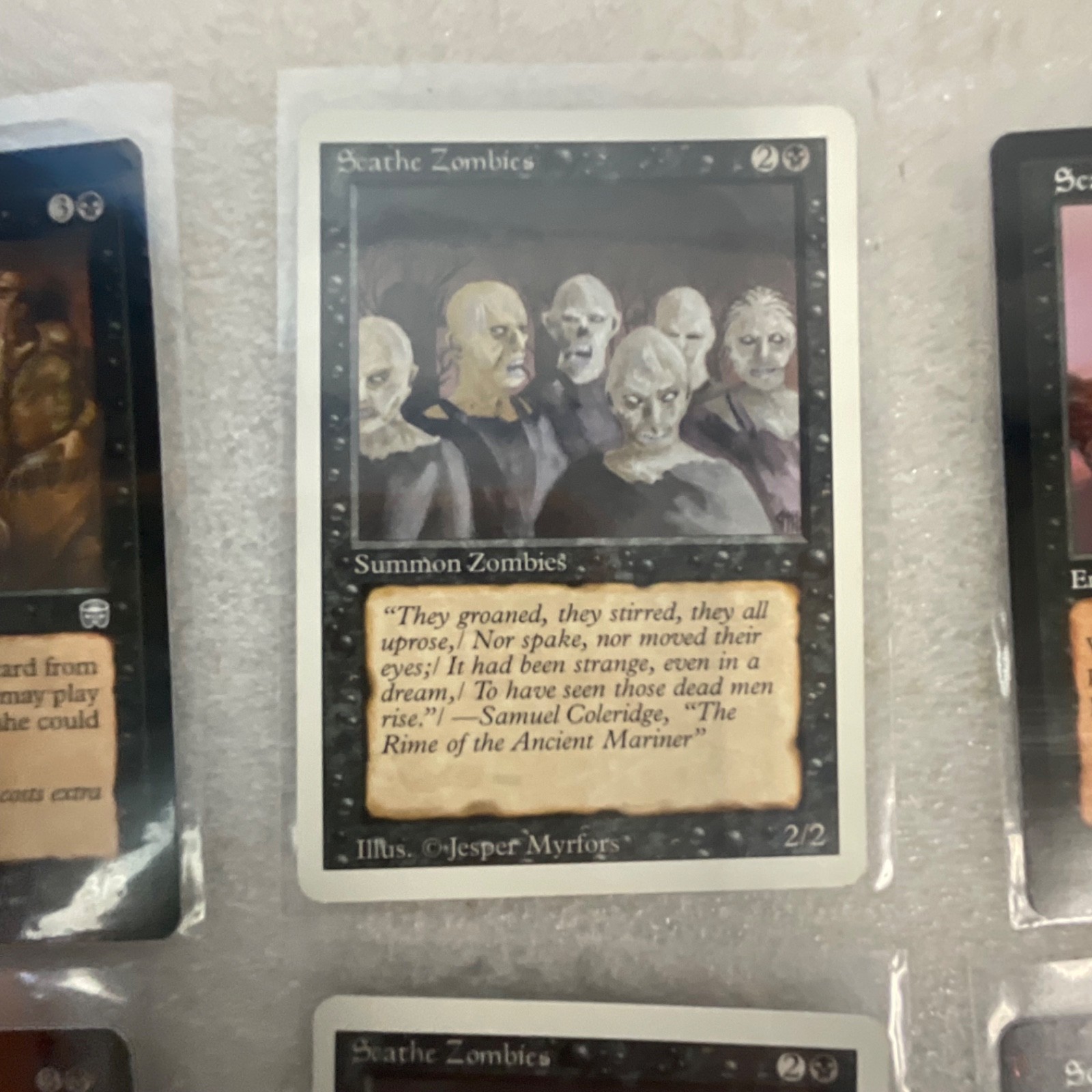 MTG Lot of 20 Black Mixed 3ED 7ED MRD MMQ INV Relic Bane - Image 18