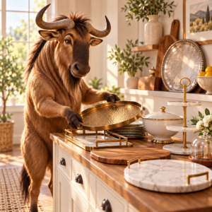 SERVING TRAYS, PLATTERS & MORE