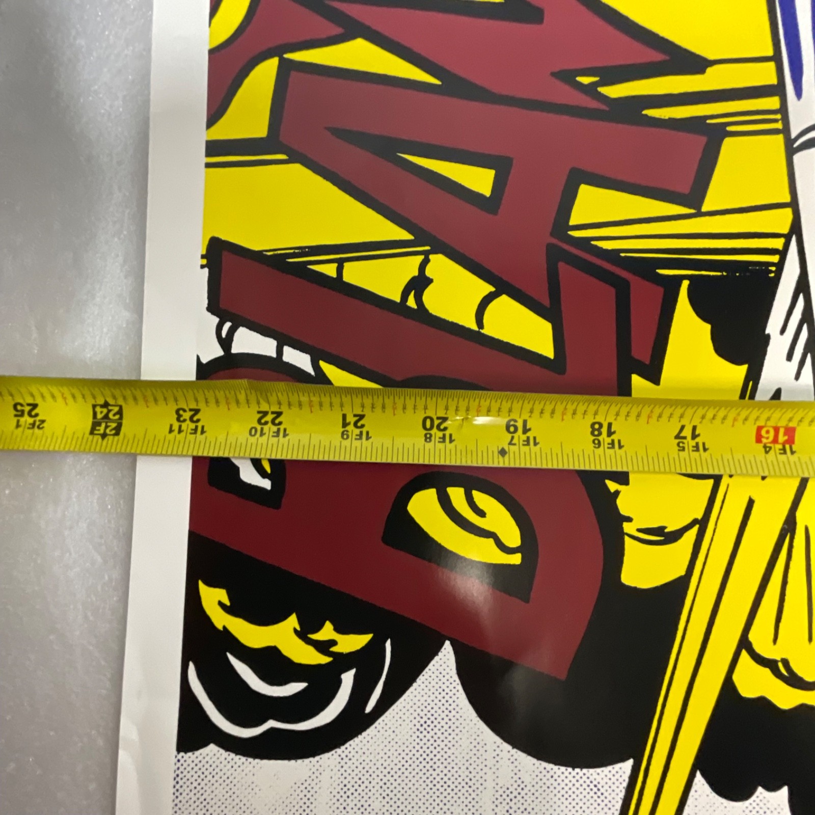 Roy Lichtenstein Blam Pop Art Poster 28x24in New York Graphic Society - Image 5