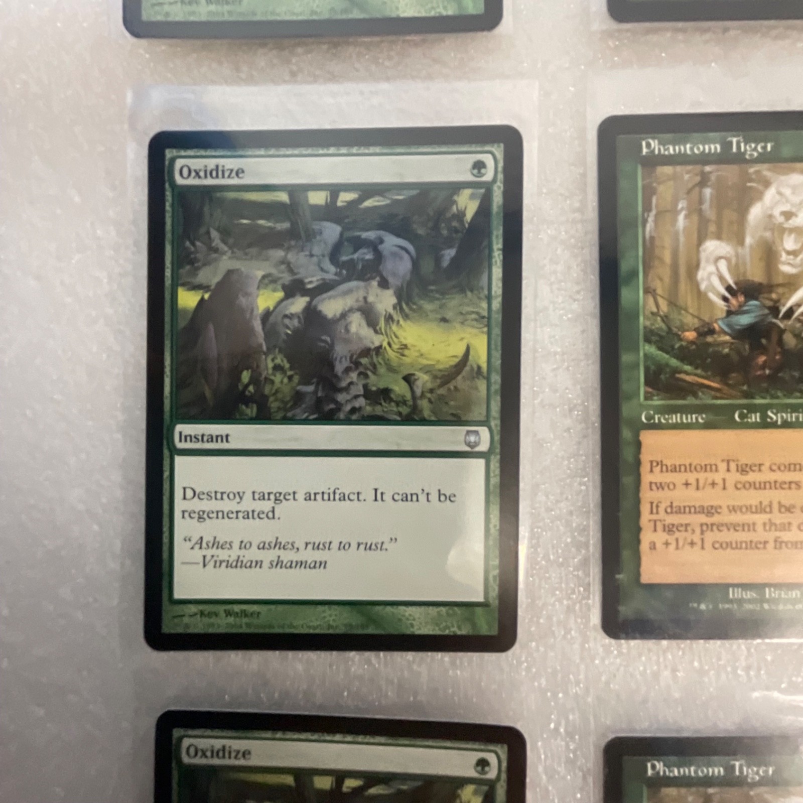 MTG Lot of 20 Green Cards Mixed UDS PLS MRD DST JUD - Image 4