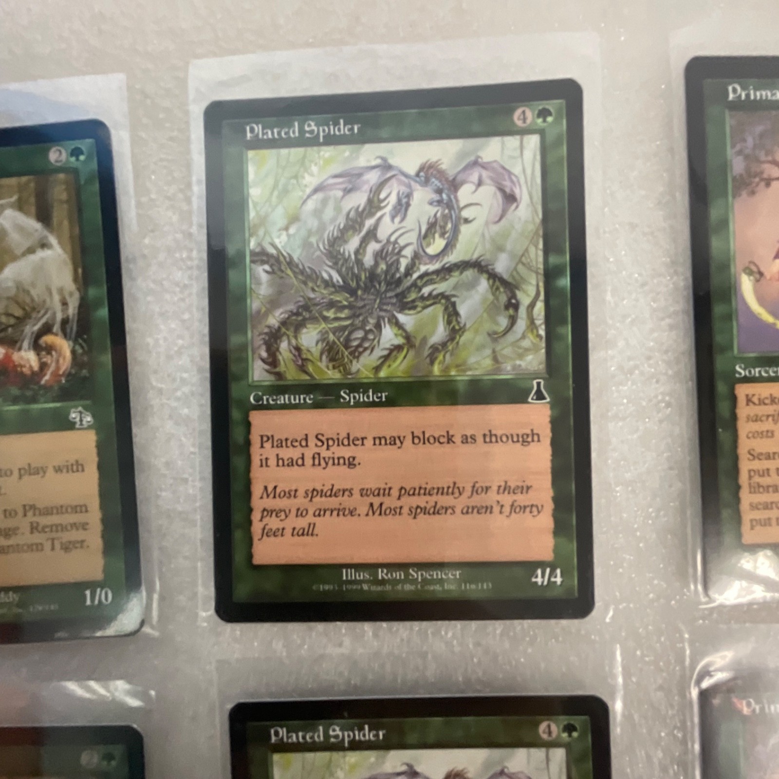 MTG Lot of 20 Green Cards Mixed UDS PLS MRD DST JUD - Image 11
