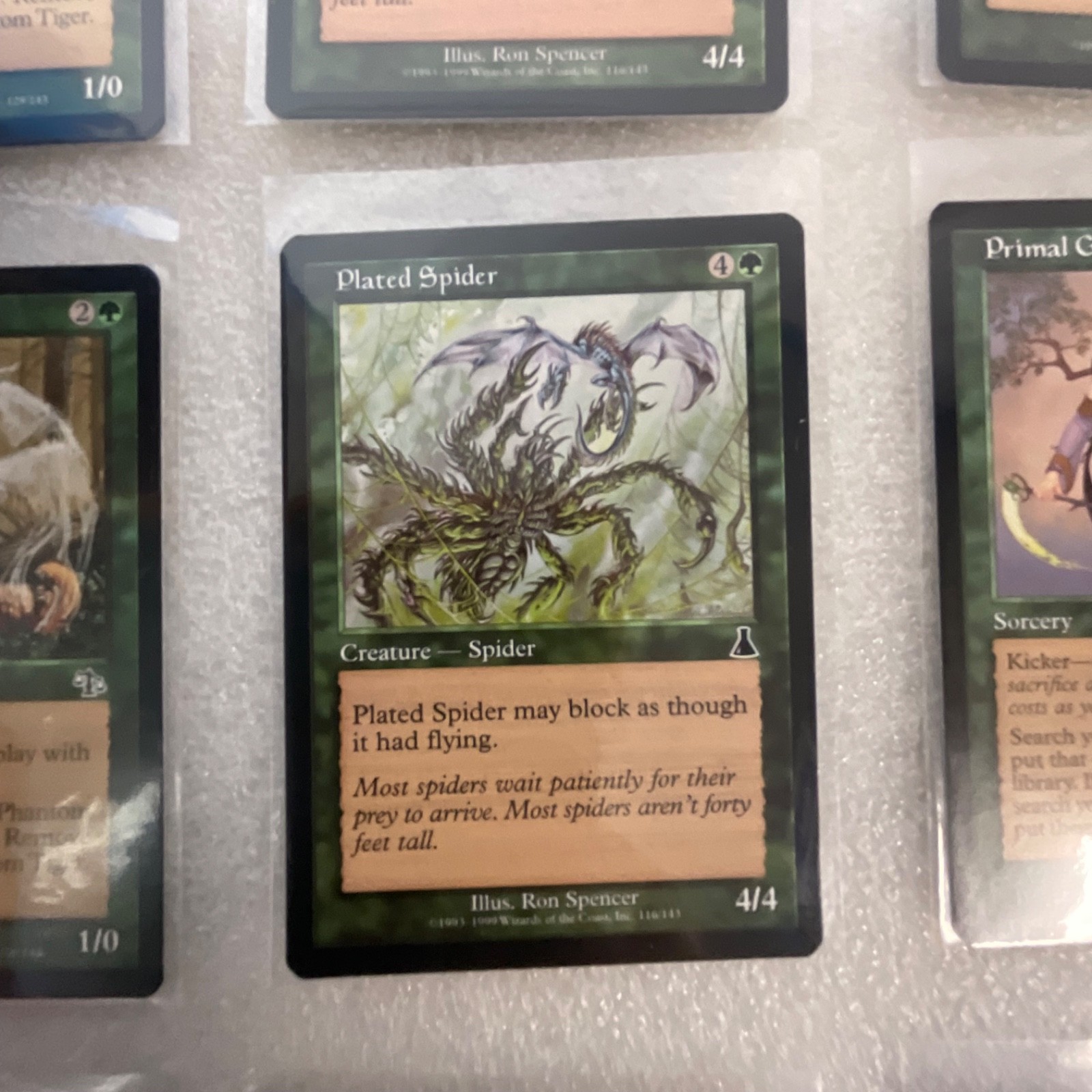 MTG Lot of 20 Green Cards Mixed UDS PLS MRD DST JUD - Image 12