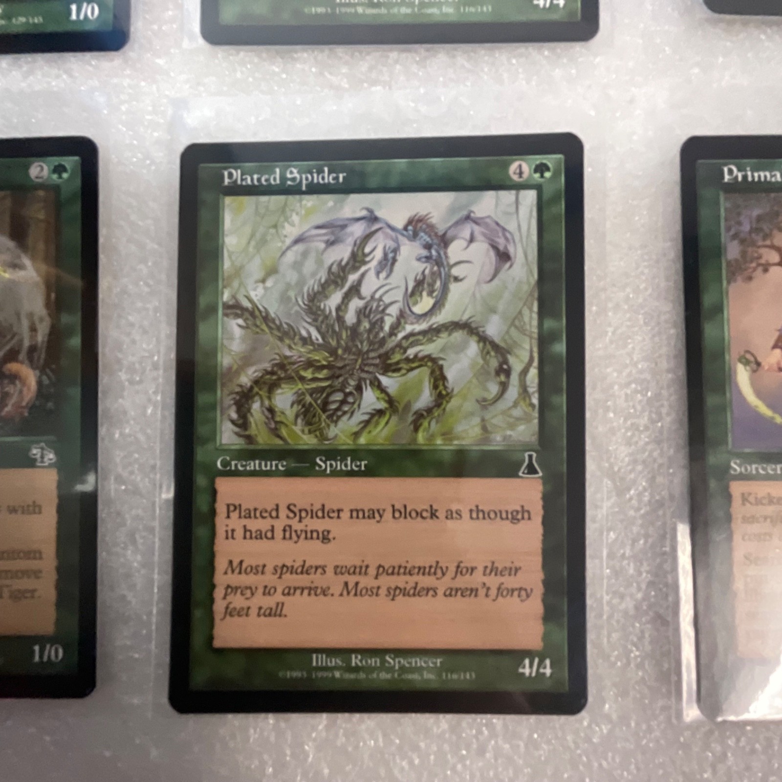 MTG Lot of 20 Green Cards Mixed UDS PLS MRD DST JUD - Image 14