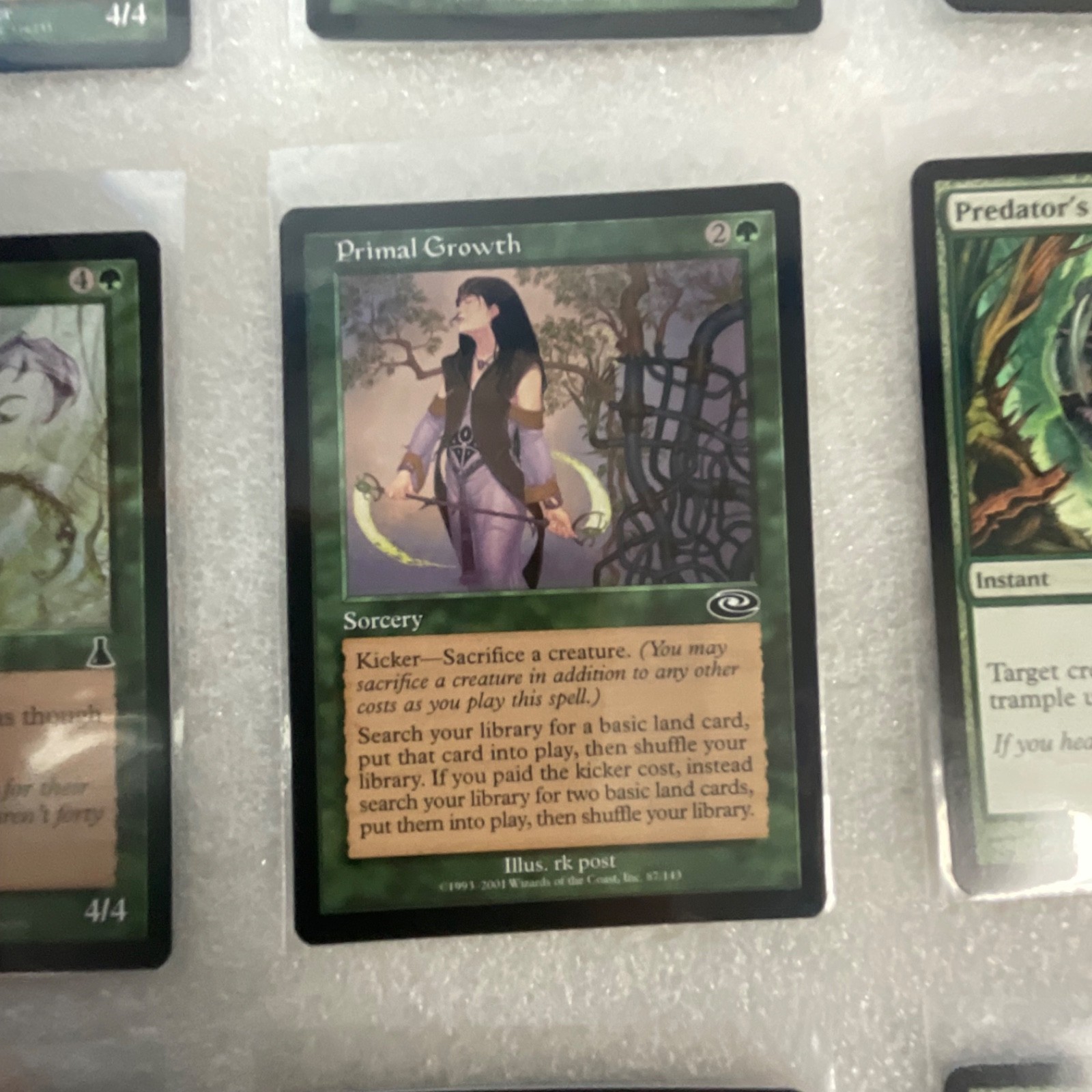 MTG Lot of 20 Green Cards Mixed UDS PLS MRD DST JUD - Image 16