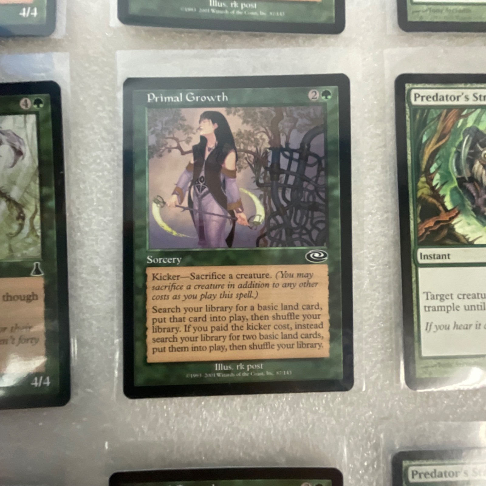 MTG Lot of 20 Green Cards Mixed UDS PLS MRD DST JUD - Image 17