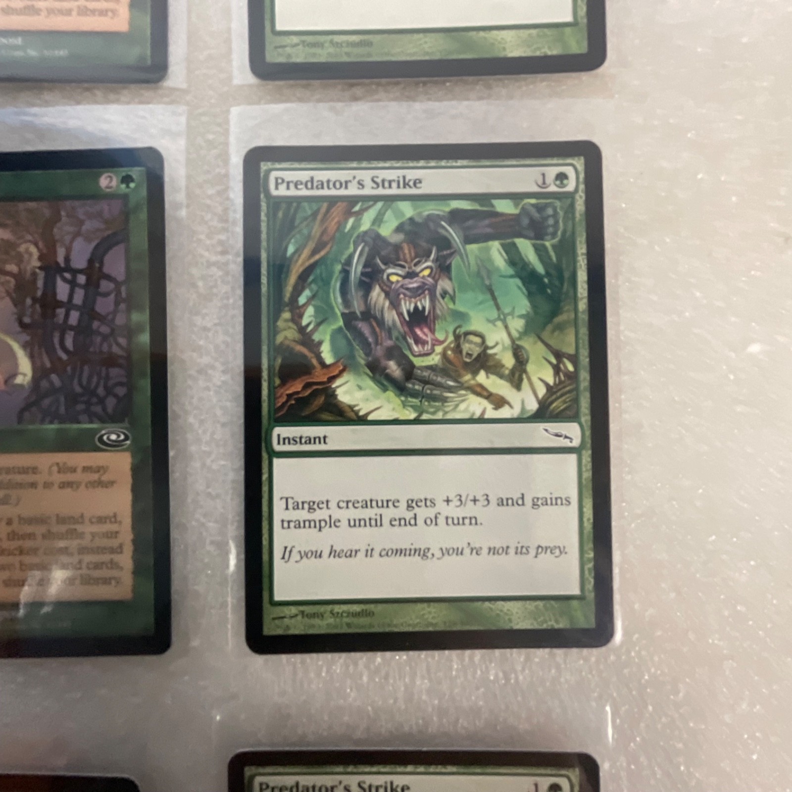 MTG Lot of 20 Green Cards Mixed UDS PLS MRD DST JUD - Image 20