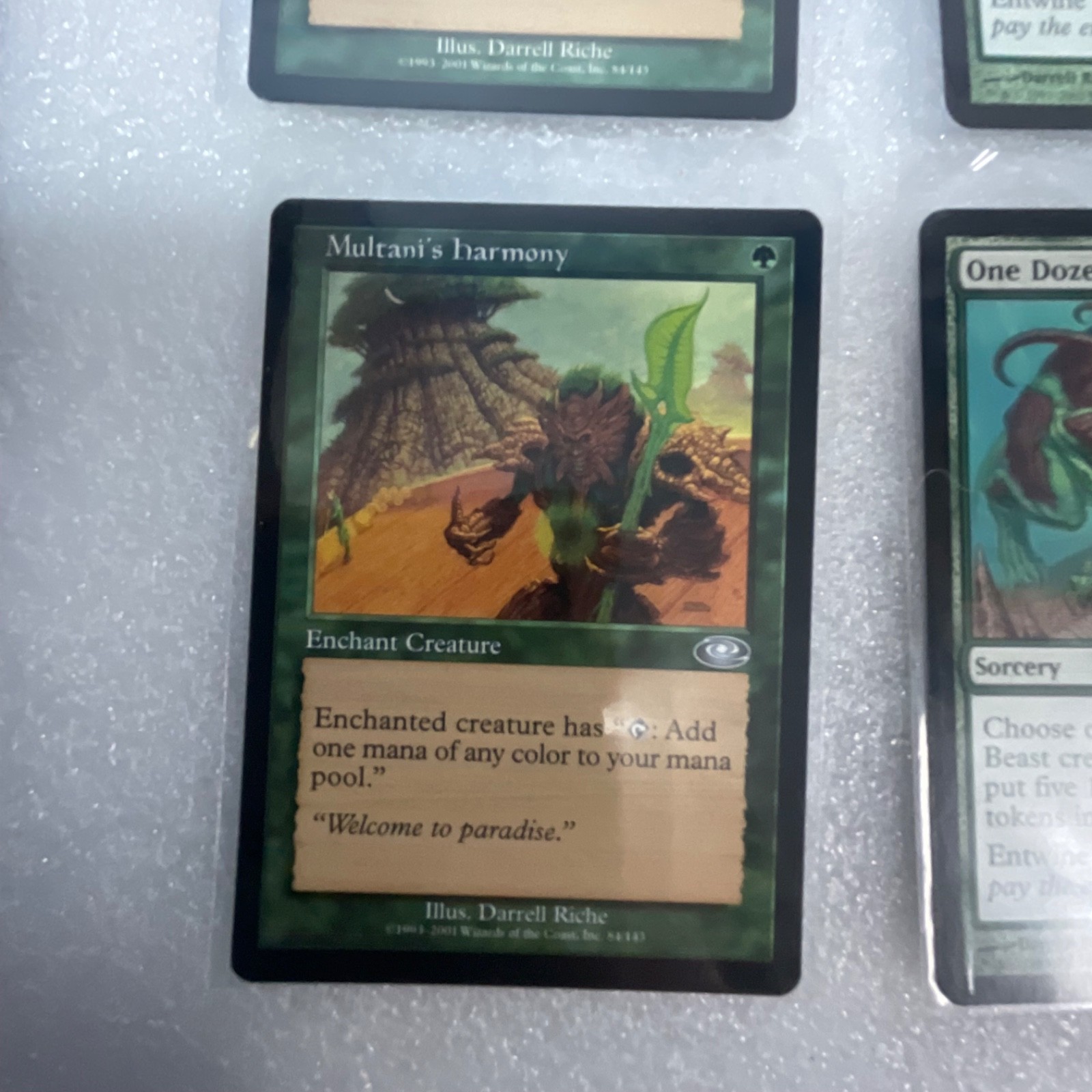 MTG Lot of 20 Green Cards Mixed Sets Multani Oxidize Mirrodin - Image 6