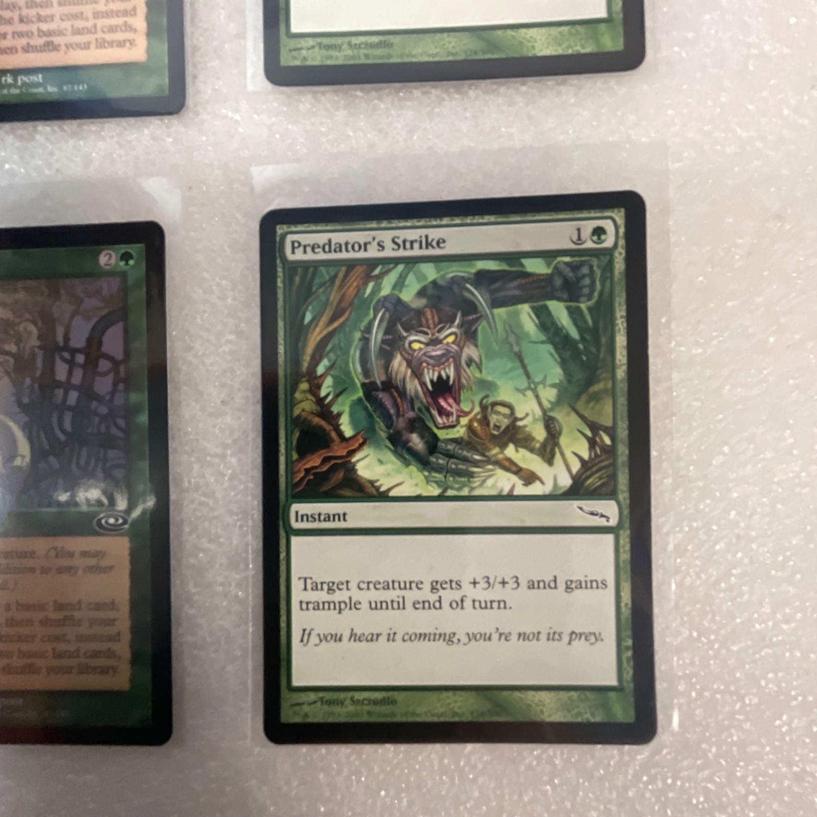 MTG Lot of 20 Green Cards Mixed UDS PLS MRD DST JUD - Image 22
