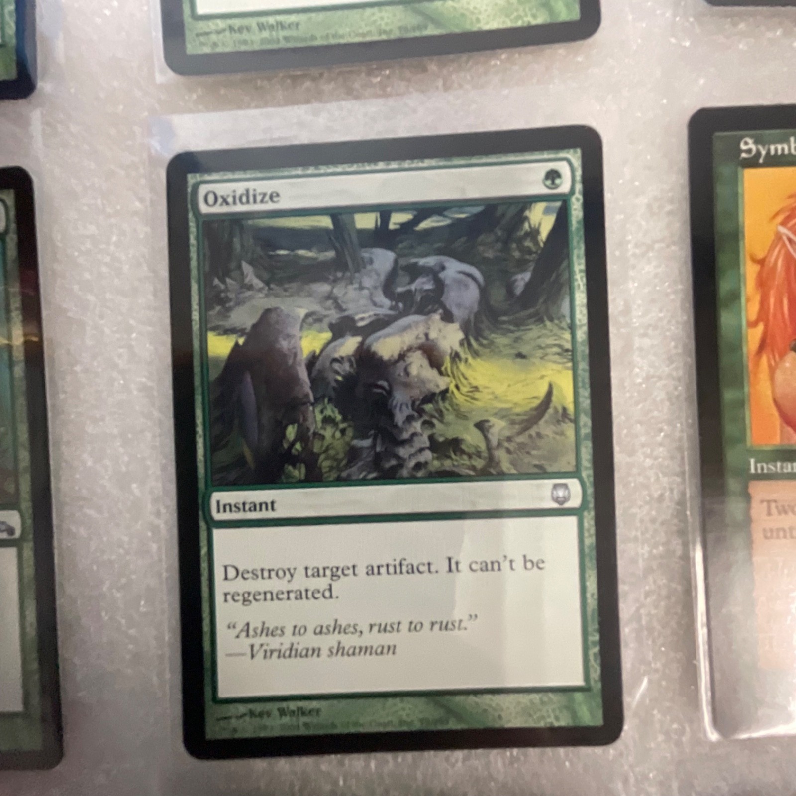 MTG Lot of 20 Green Cards Mixed Sets Multani Oxidize Mirrodin - Image 13