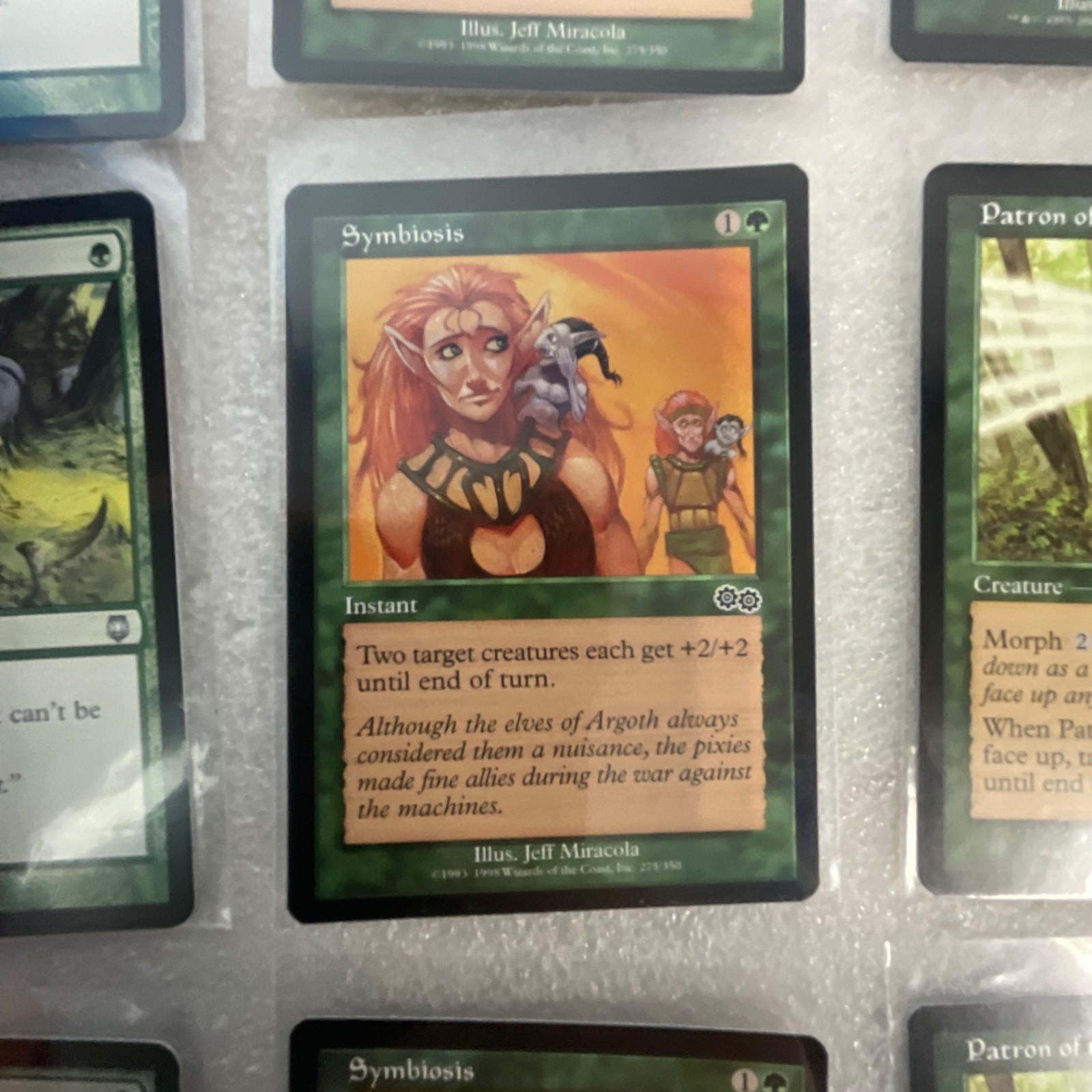 MTG Lot of 20 Green Cards Mixed Sets Multani Oxidize Mirrodin - Image 17