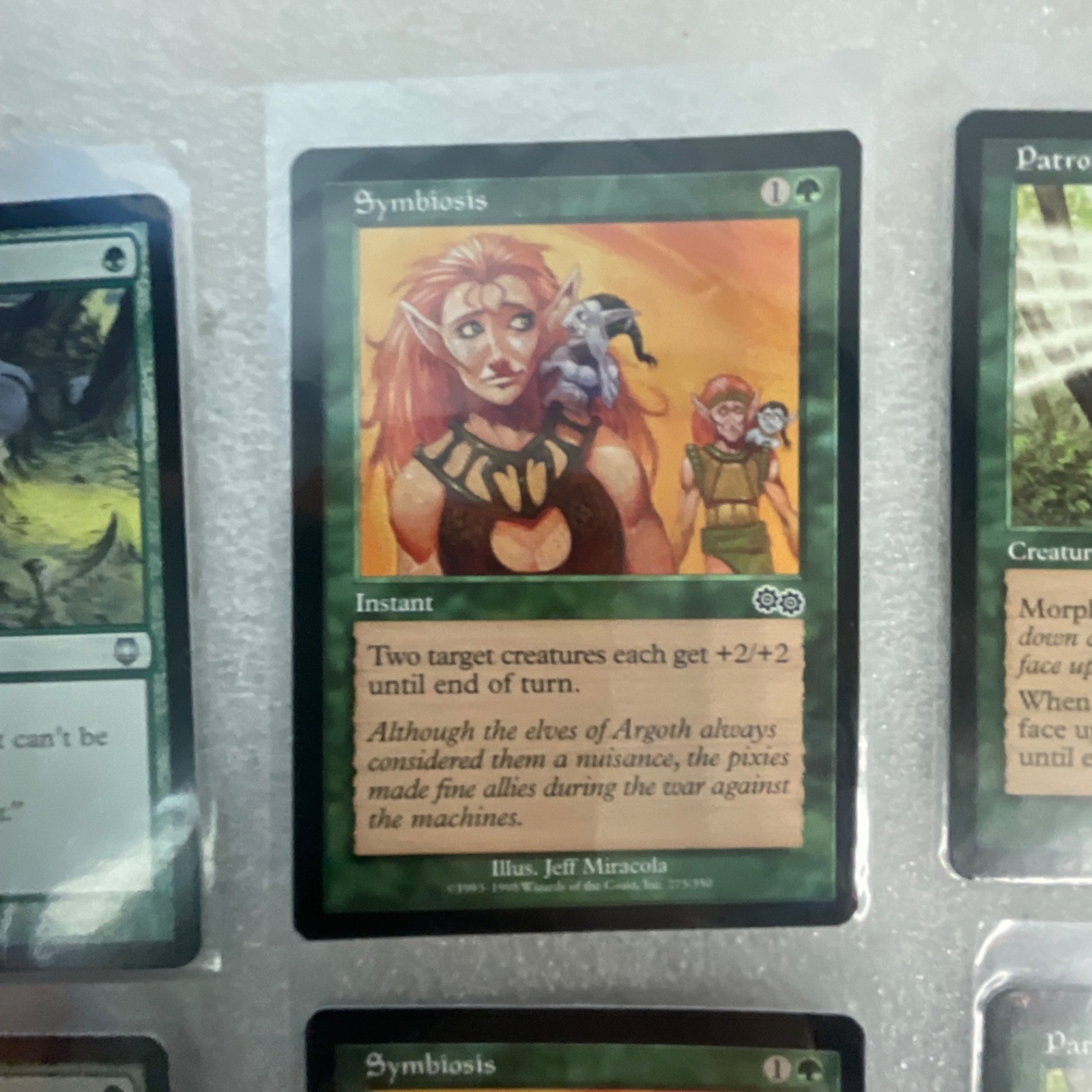 MTG Lot of 20 Green Cards Mixed Sets Multani Oxidize Mirrodin - Image 18