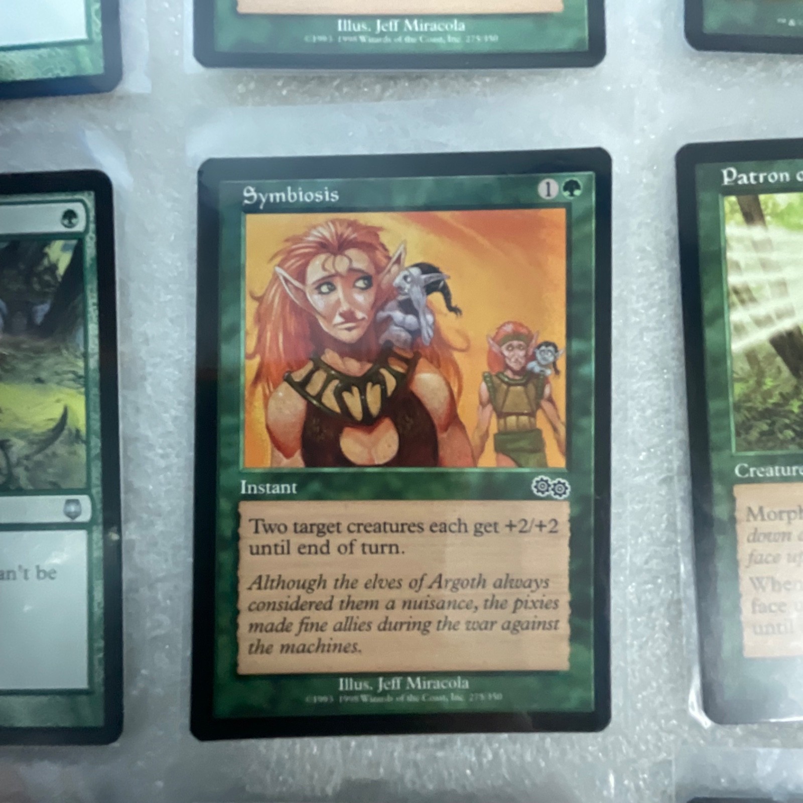 MTG Lot of 20 Green Cards Mixed Sets Multani Oxidize Mirrodin - Image 16