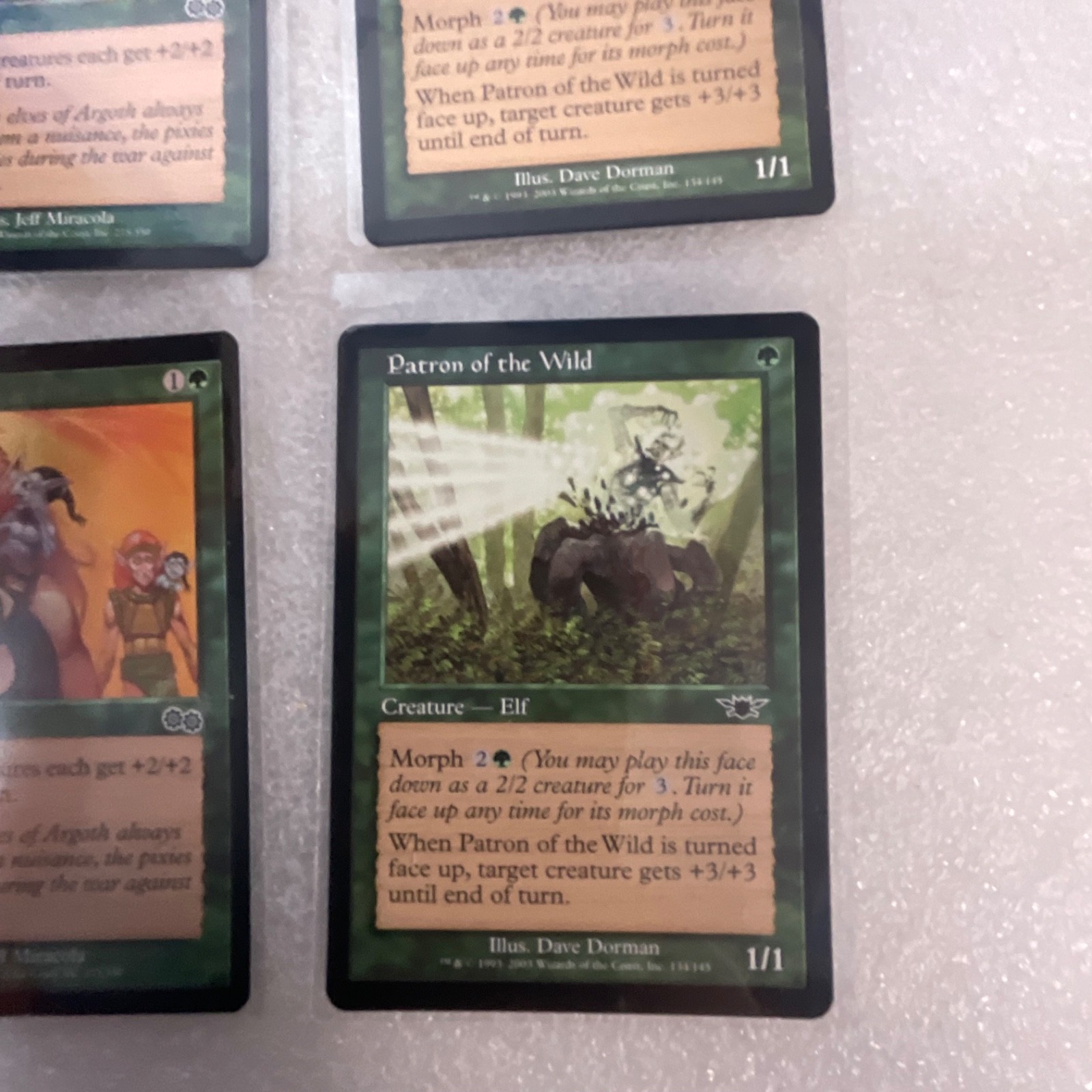 MTG Lot of 20 Green Cards Mixed Sets Multani Oxidize Mirrodin - Image 22