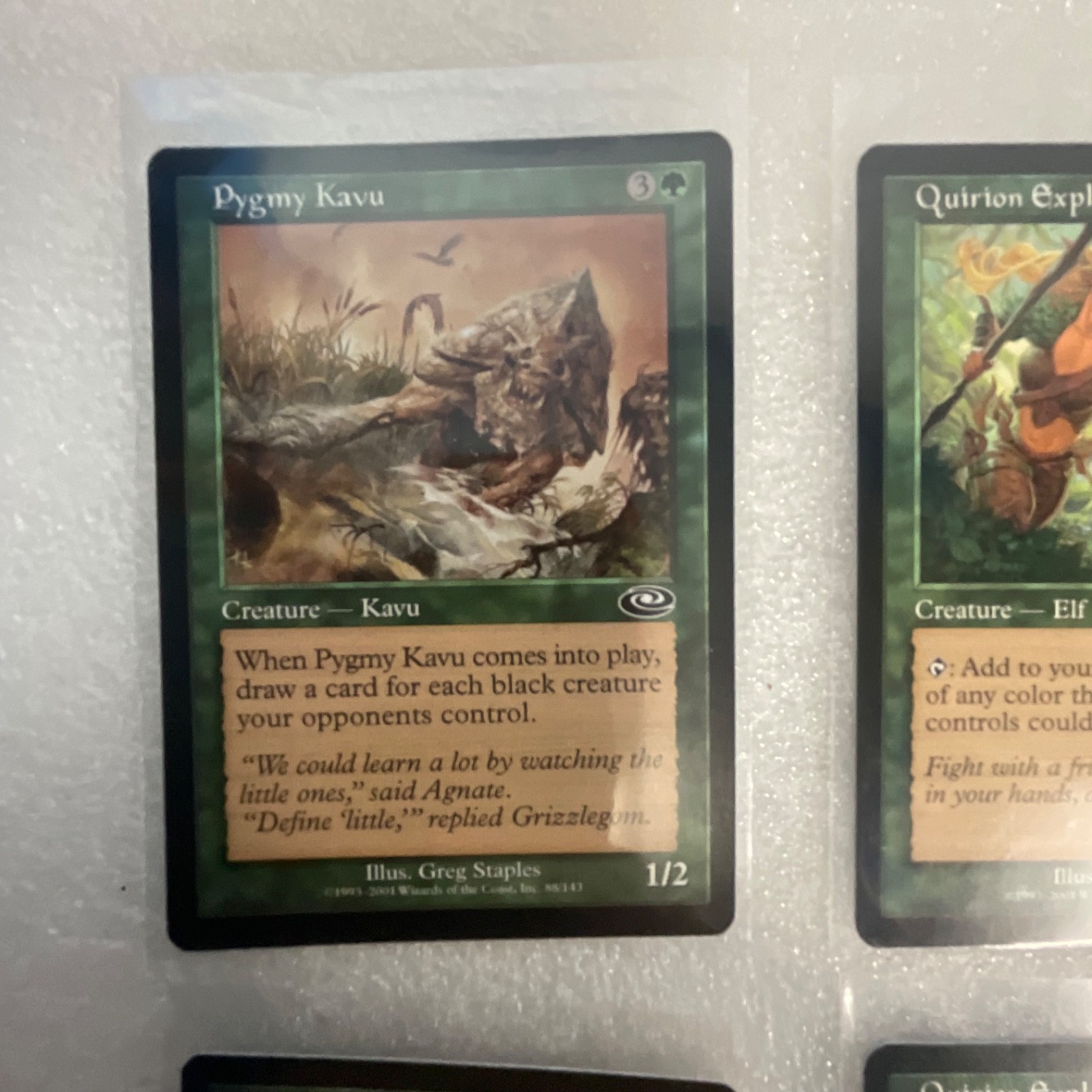 MTG Lot of 20 Green Cards Planeshift Darksteel Rampant Growth - Image 3