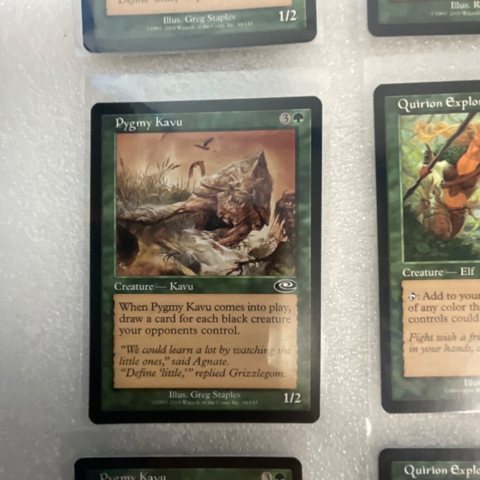 MTG Lot of 20 Green Cards Planeshift Darksteel Rampant Growth - Image 4