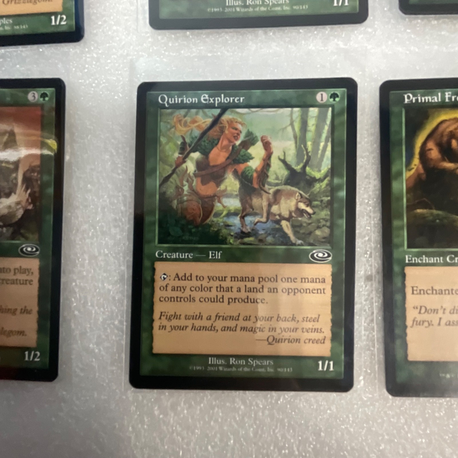 MTG Lot of 20 Green Cards Planeshift Darksteel Rampant Growth - Image 7