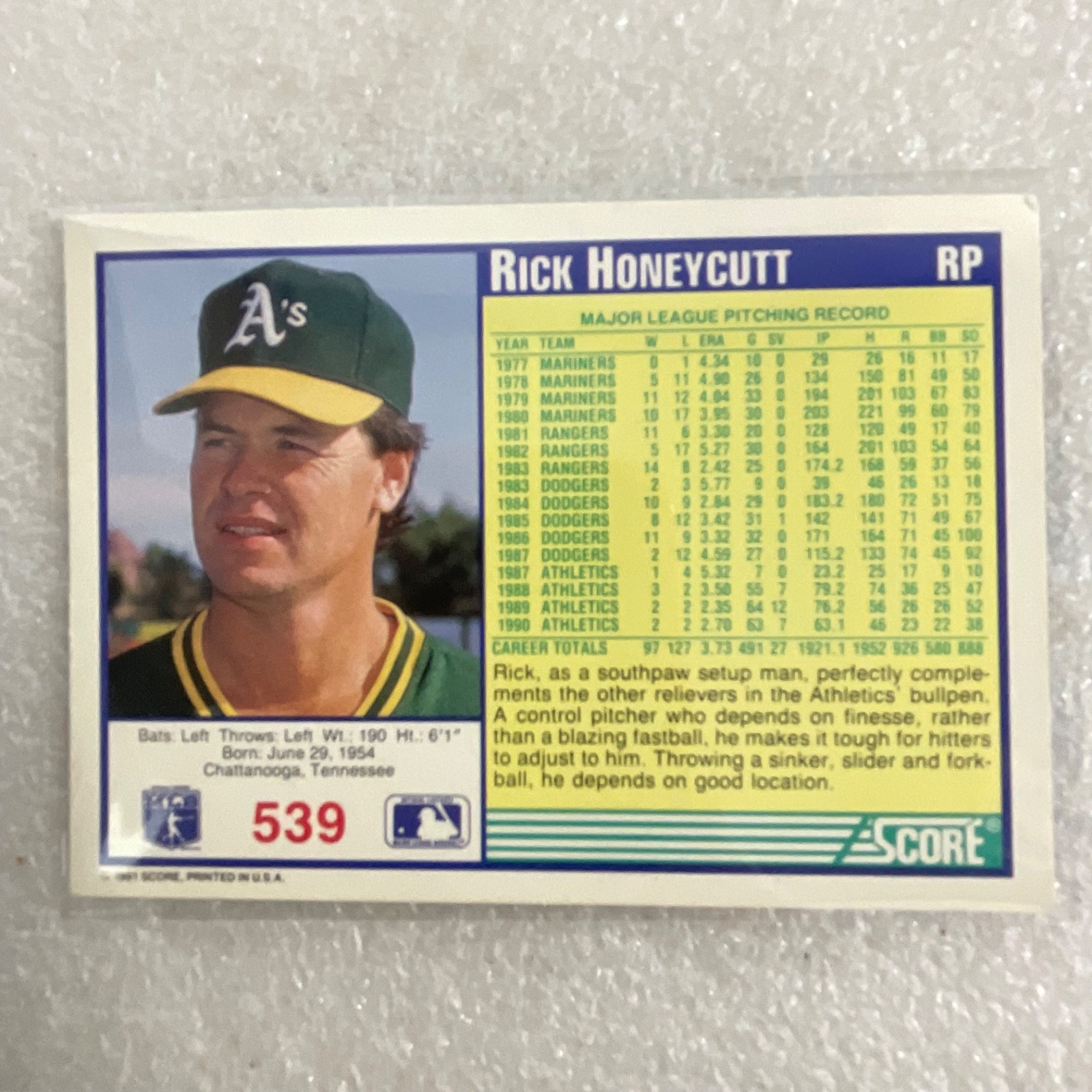 1991 Baseball 10 Card Lot Mark McGwire Topps Score Wally Joyner - Image 18