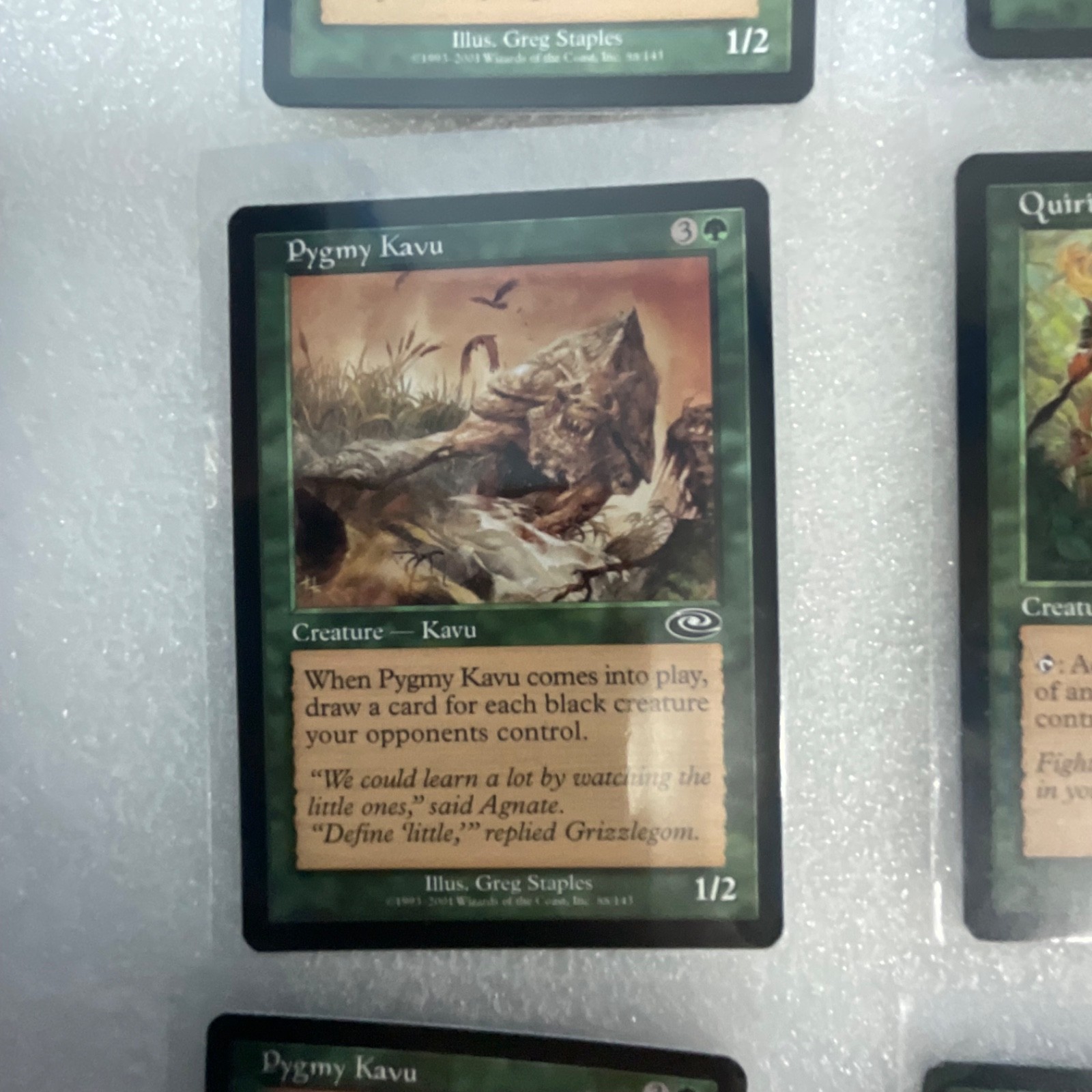 MTG Lot of 20 Green Cards Planeshift Darksteel Rampant Growth - Image 5