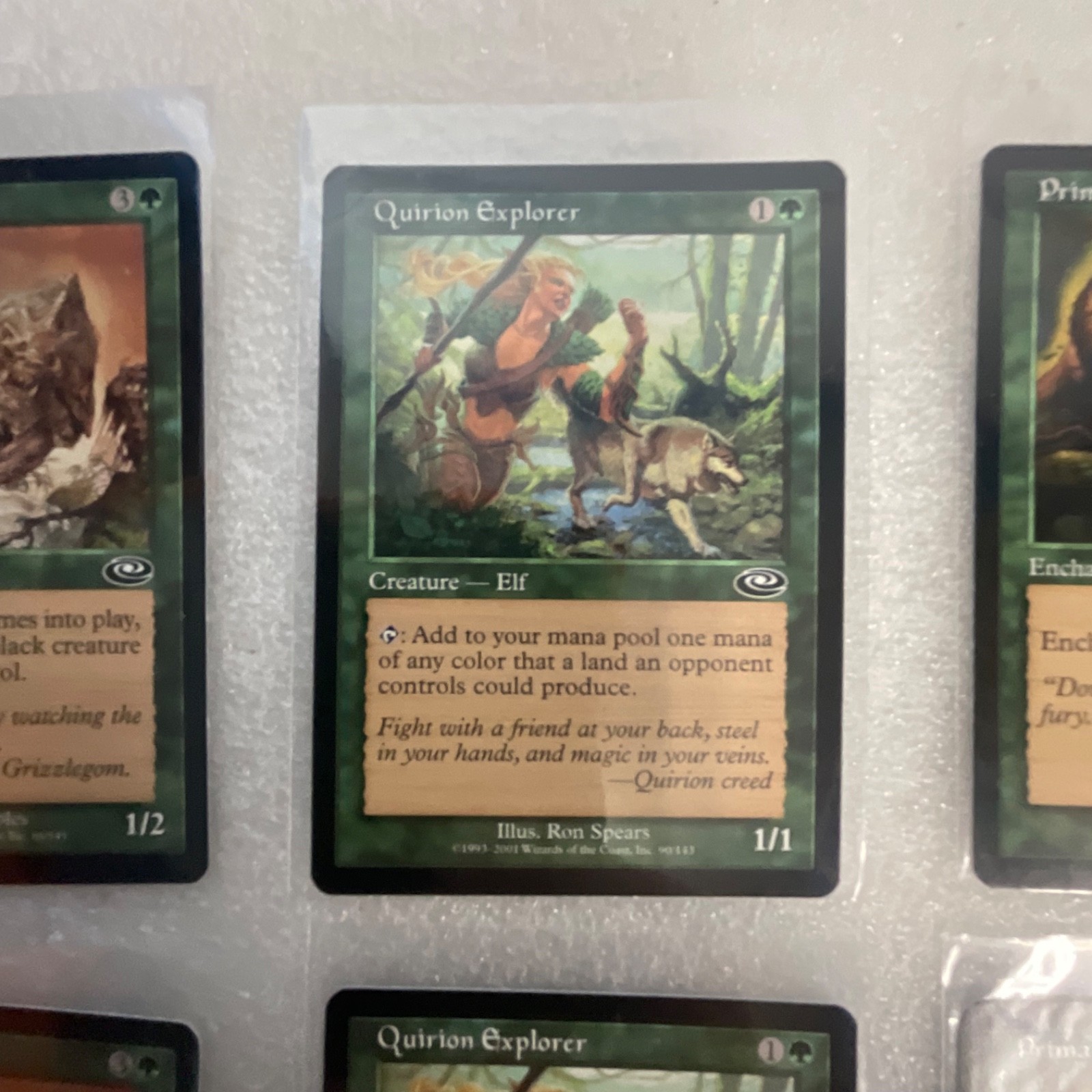 MTG Lot of 20 Green Cards Planeshift Darksteel Rampant Growth - Image 10