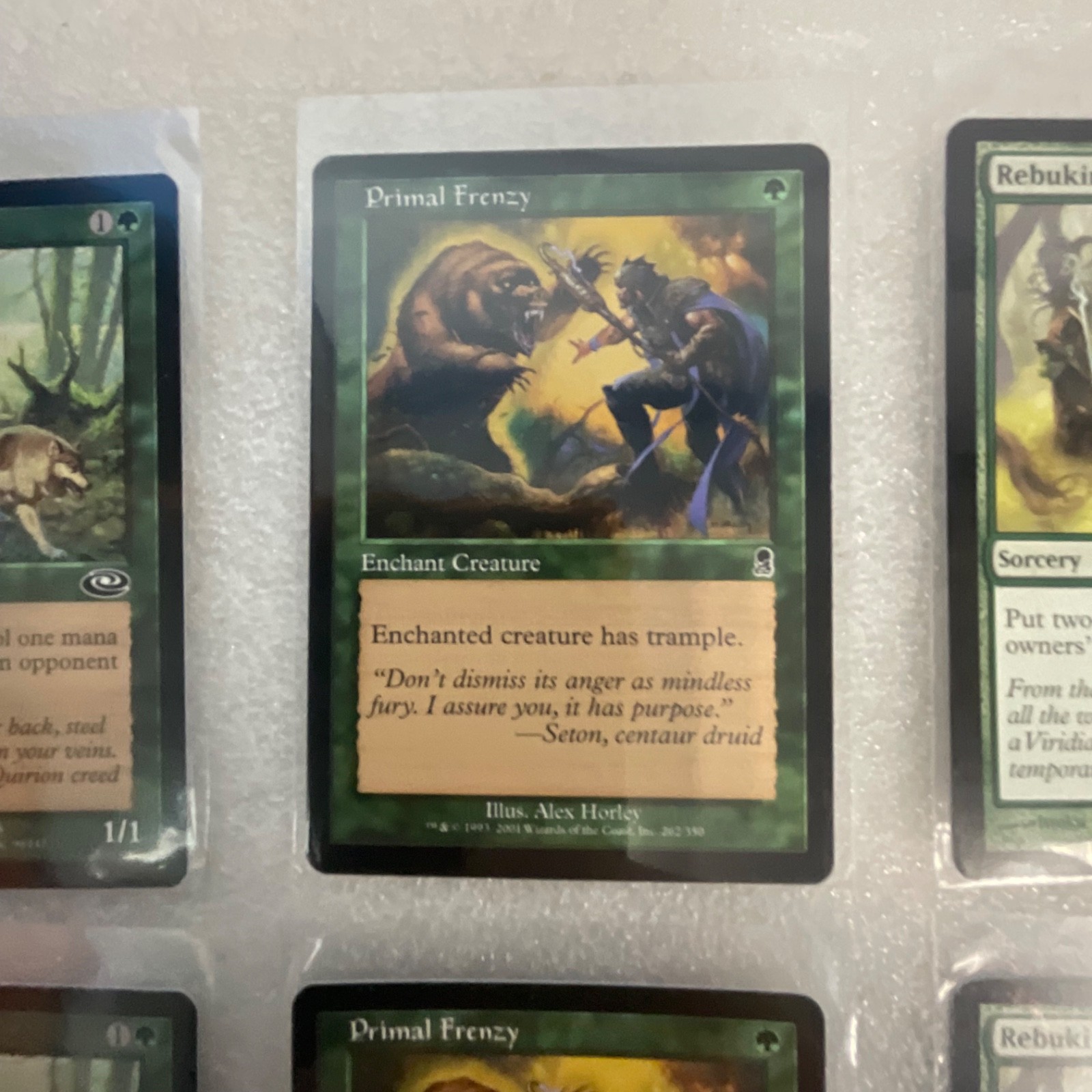 MTG Lot of 20 Green Cards Planeshift Darksteel Rampant Growth - Image 11