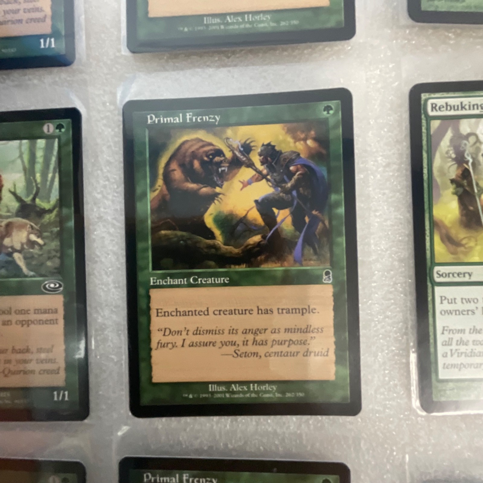 MTG Lot of 20 Green Cards Planeshift Darksteel Rampant Growth - Image 12