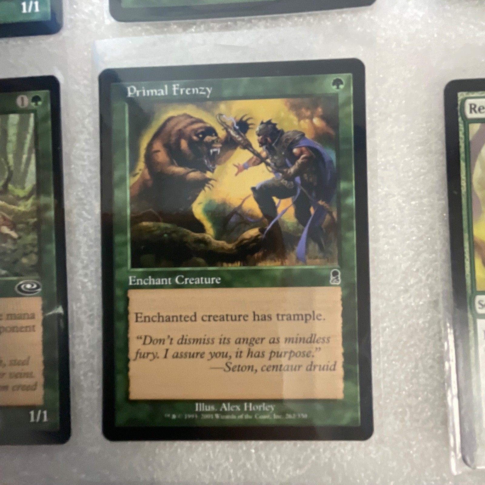 MTG Lot of 20 Green Cards Planeshift Darksteel Rampant Growth - Image 13