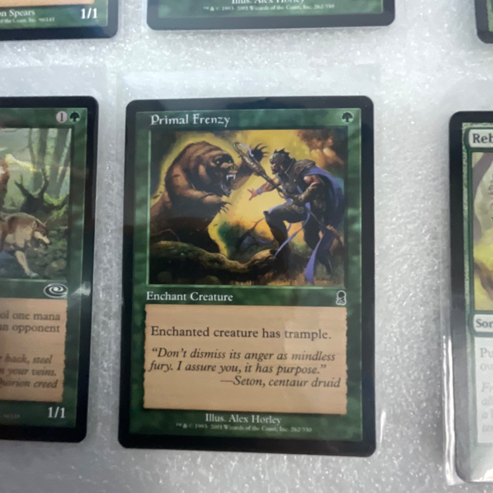 MTG Lot of 20 Green Cards Planeshift Darksteel Rampant Growth - Image 14