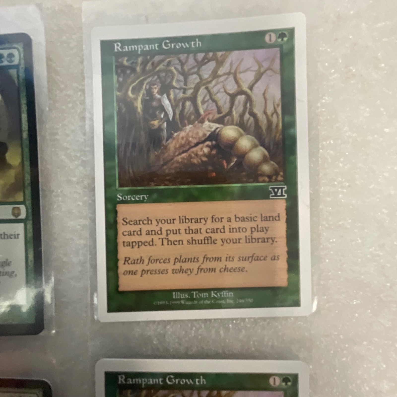 MTG Lot of 20 Green Cards Planeshift Darksteel Rampant Growth - Image 19