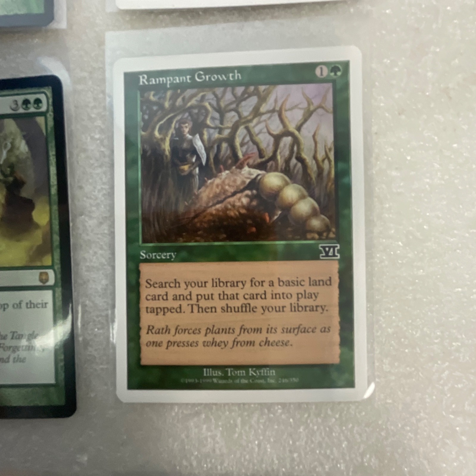 MTG Lot of 20 Green Cards Planeshift Darksteel Rampant Growth - Image 20