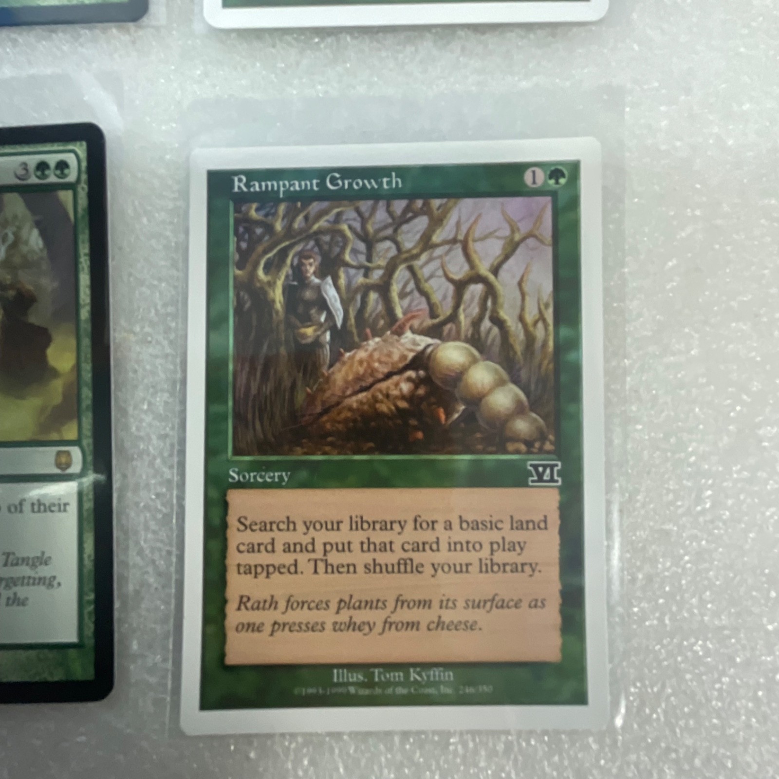 MTG Lot of 20 Green Cards Planeshift Darksteel Rampant Growth - Image 22