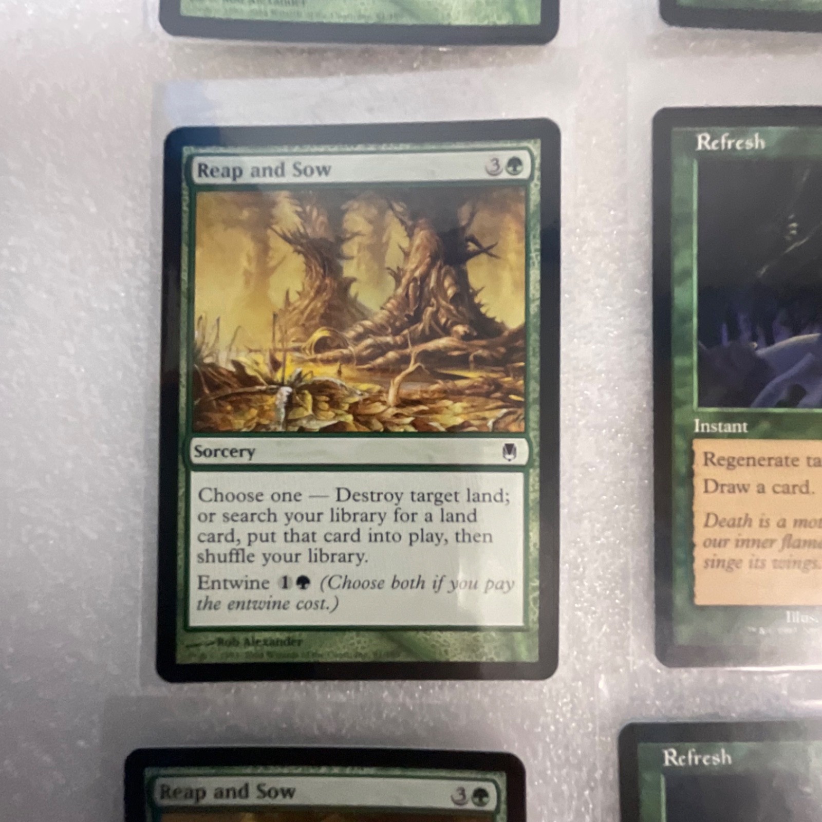 MTG Lot of 20 Green Mixed Darksteel USG 2ED Slagwurm - Image 4