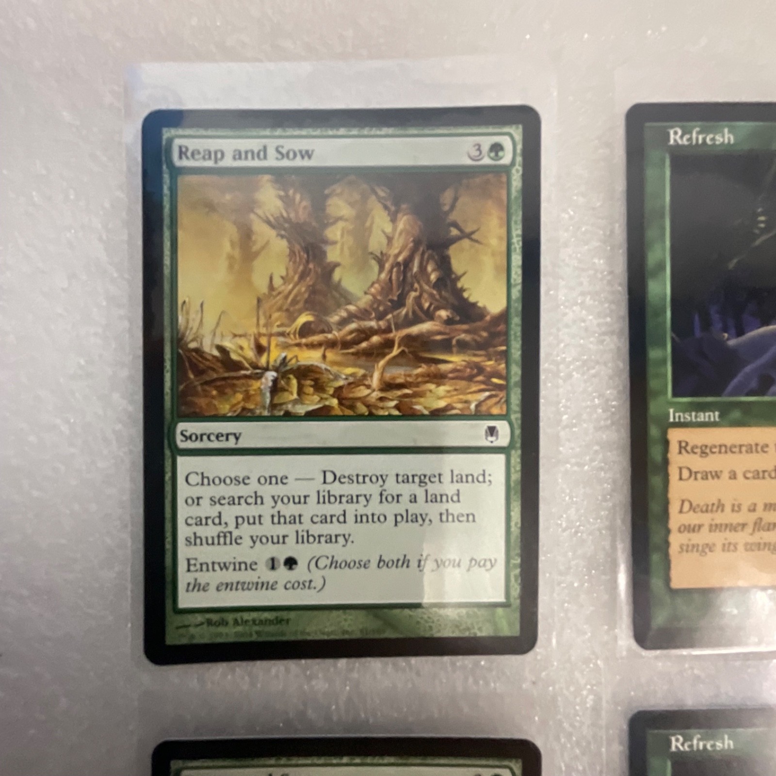 MTG Lot of 20 Green Mixed Darksteel USG 2ED Slagwurm - Image 3