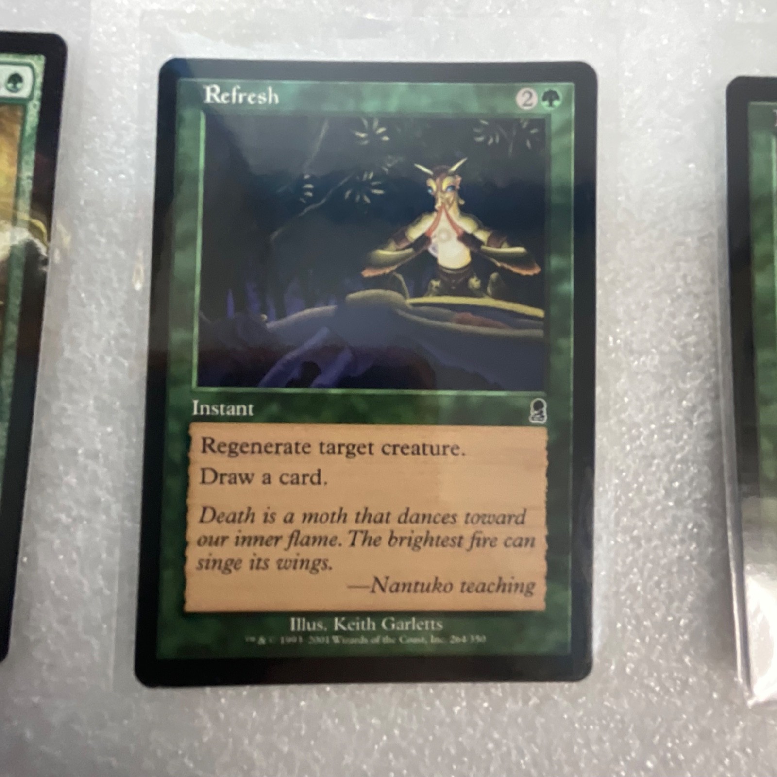 MTG Lot of 20 Green Mixed Darksteel USG 2ED Slagwurm - Image 7