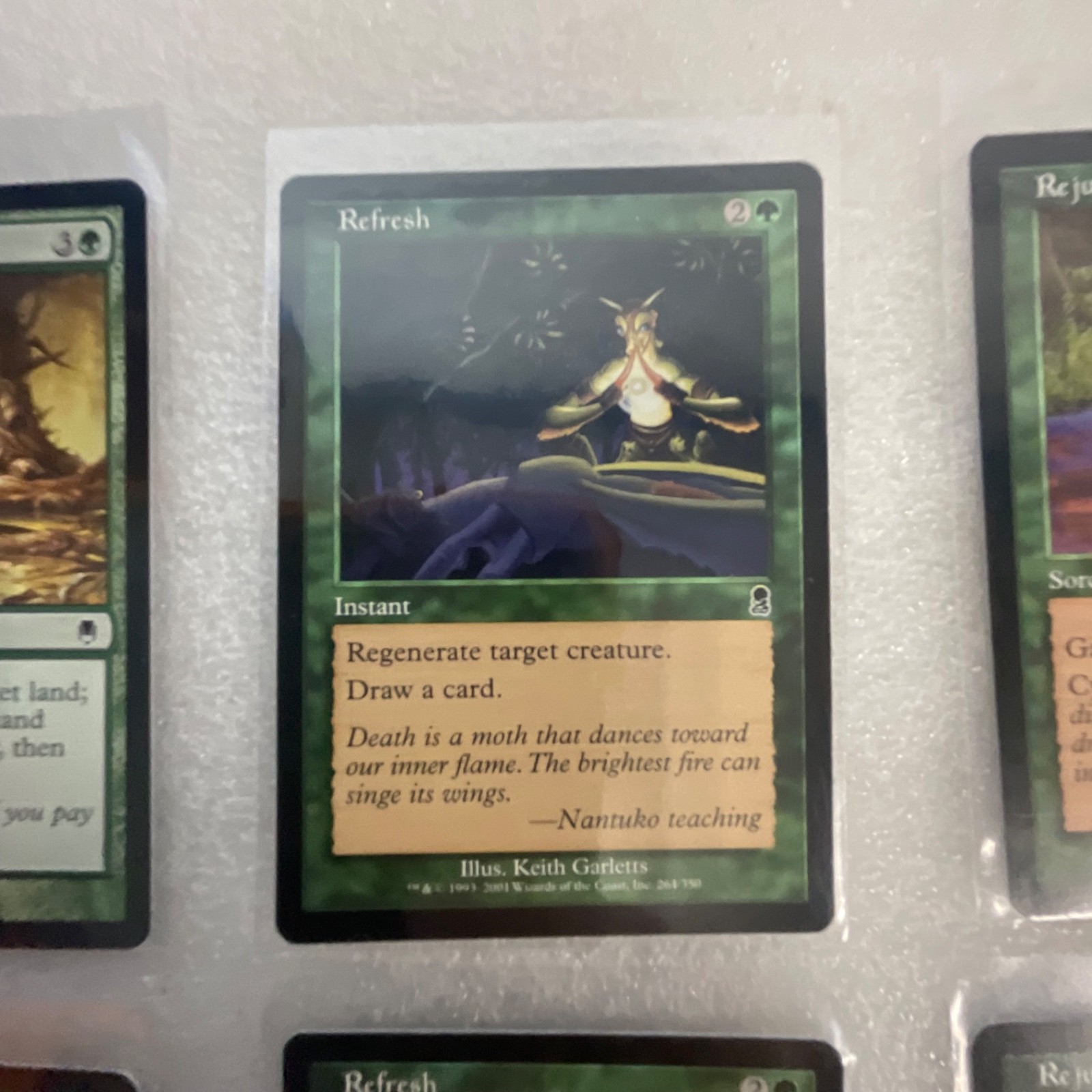 MTG Lot of 20 Green Mixed Darksteel USG 2ED Slagwurm - Image 10
