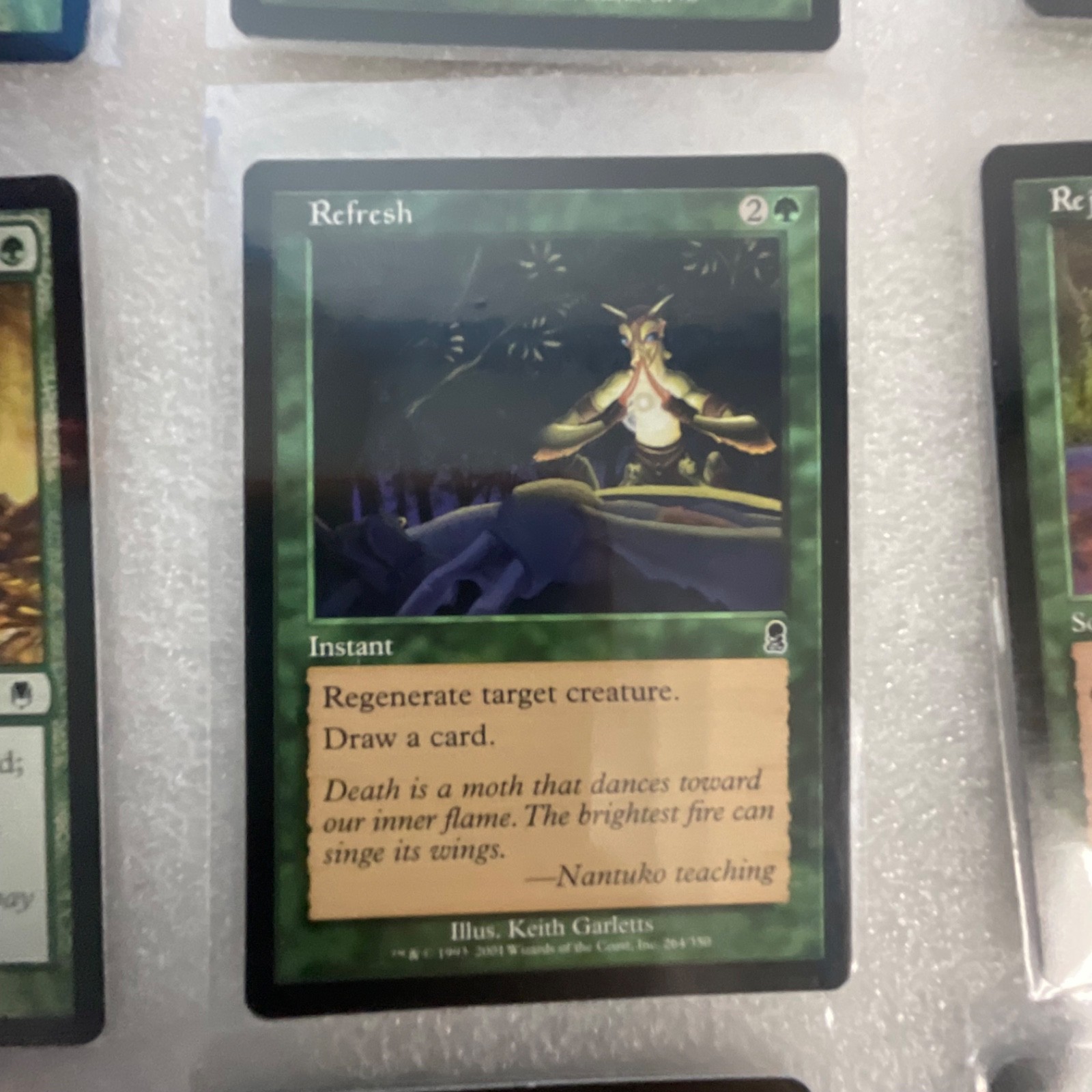 MTG Lot of 20 Green Mixed Darksteel USG 2ED Slagwurm - Image 9