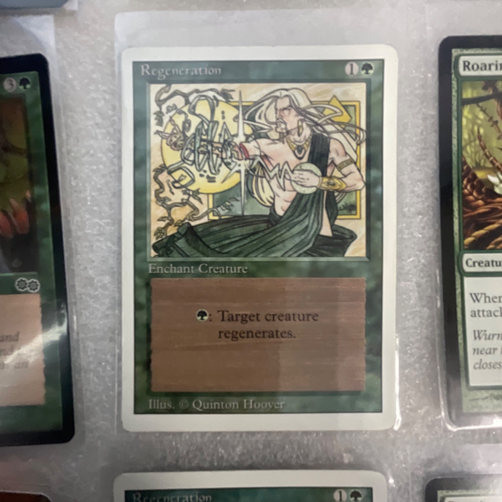 MTG Lot of 20 Green Mixed Darksteel USG 2ED Slagwurm - Image 17