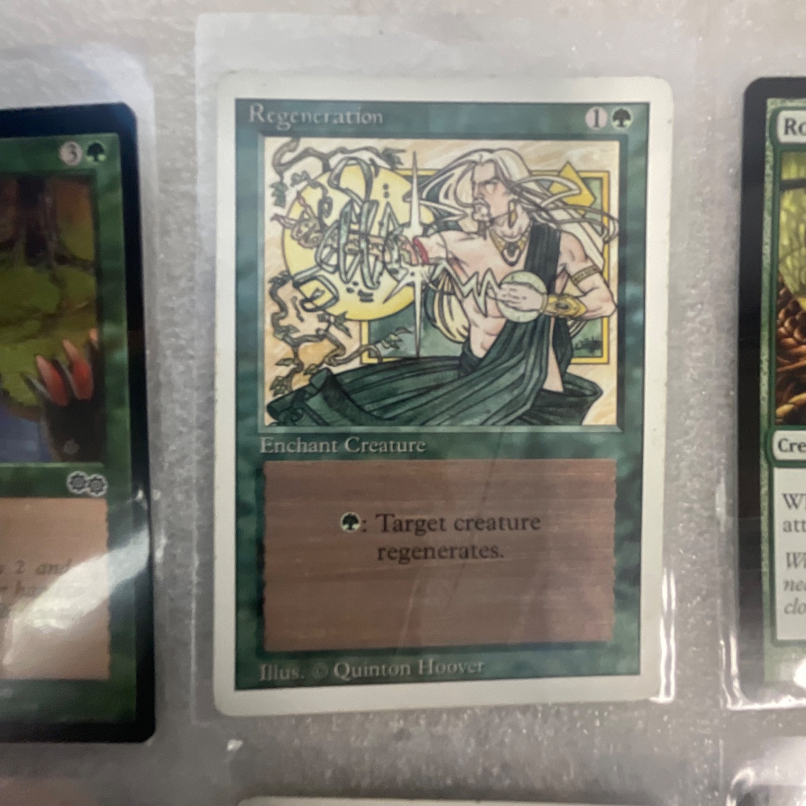MTG Lot of 20 Green Mixed Darksteel USG 2ED Slagwurm - Image 18